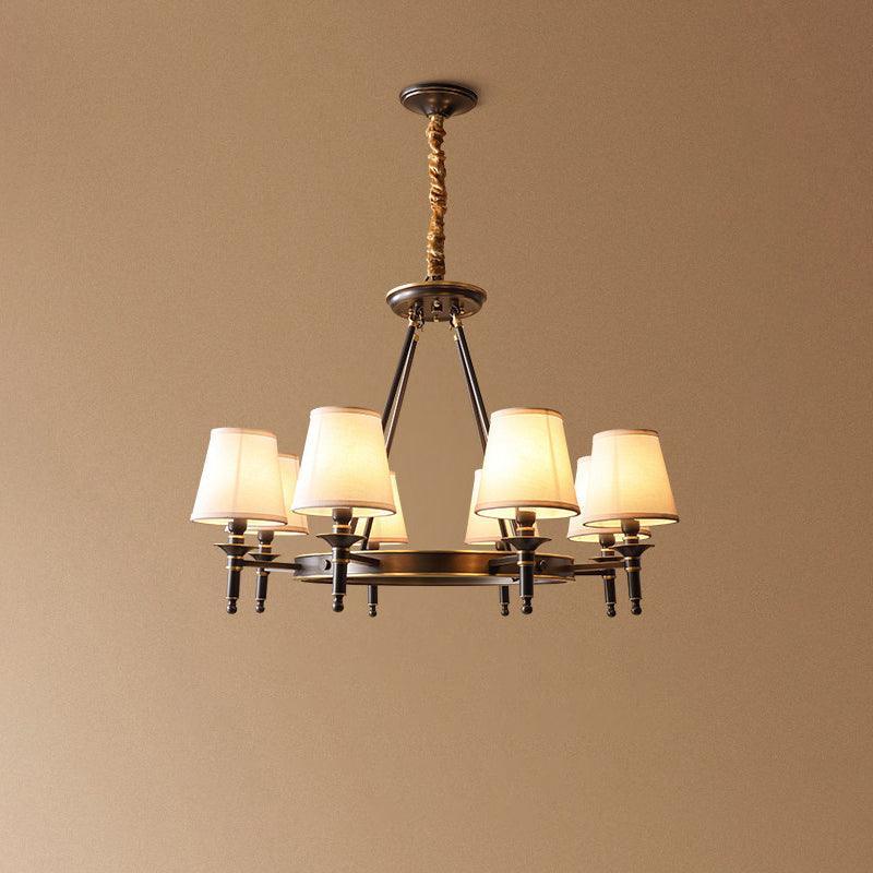 Antique Brass Chandelier - Blowlighting