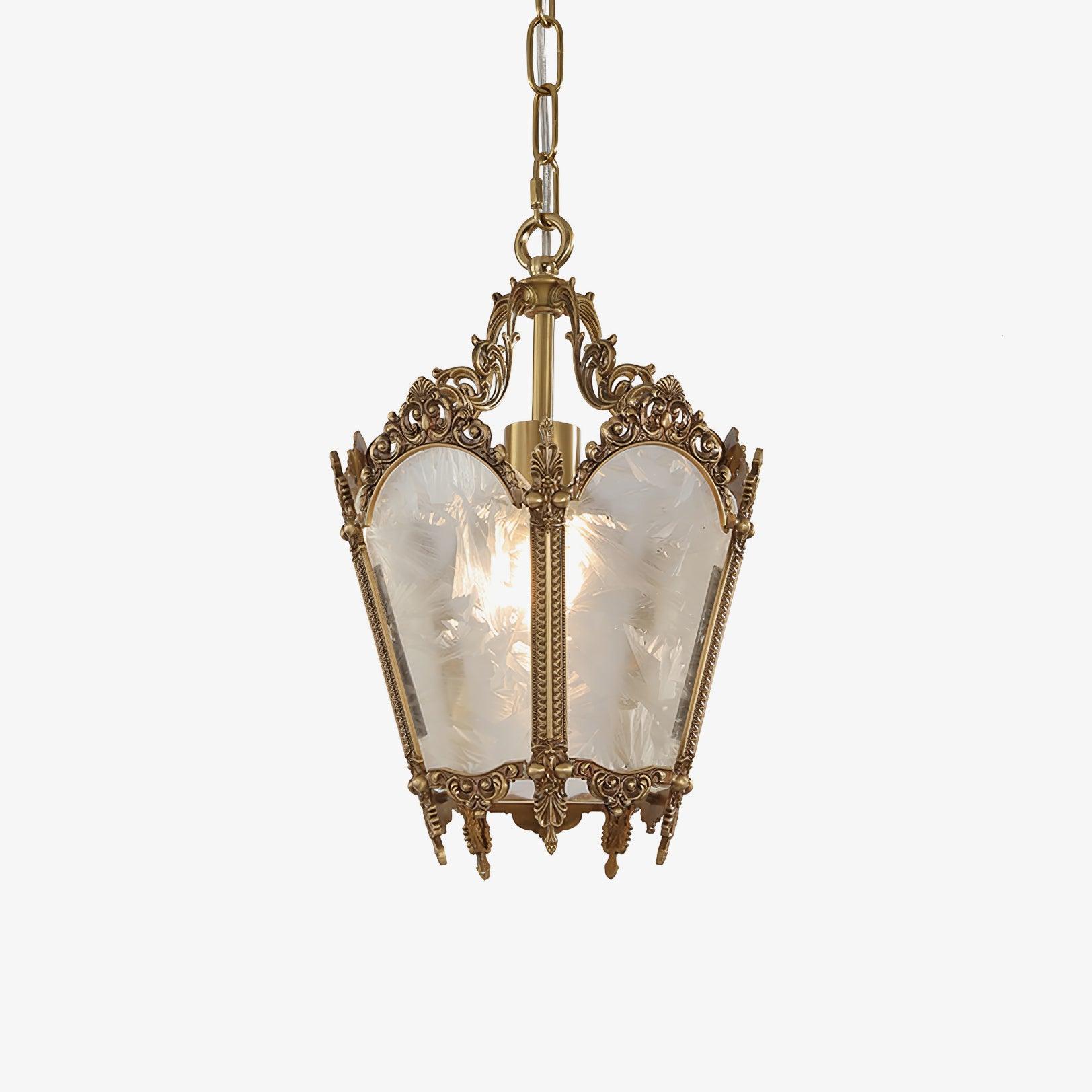 Lustra Pendelleuchte Messing Empire Antik Elegant-Letslighting