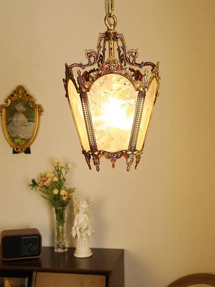 Lustra Pendelleuchte Messing Empire Antik Elegant-Letslighting