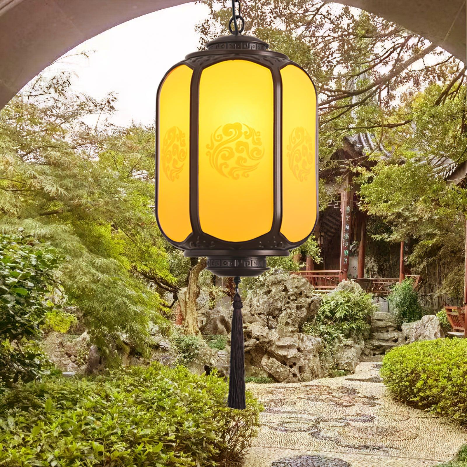 Solara Pendelleuchte Antike Laterne Outdoor Rustikal-Letslighting