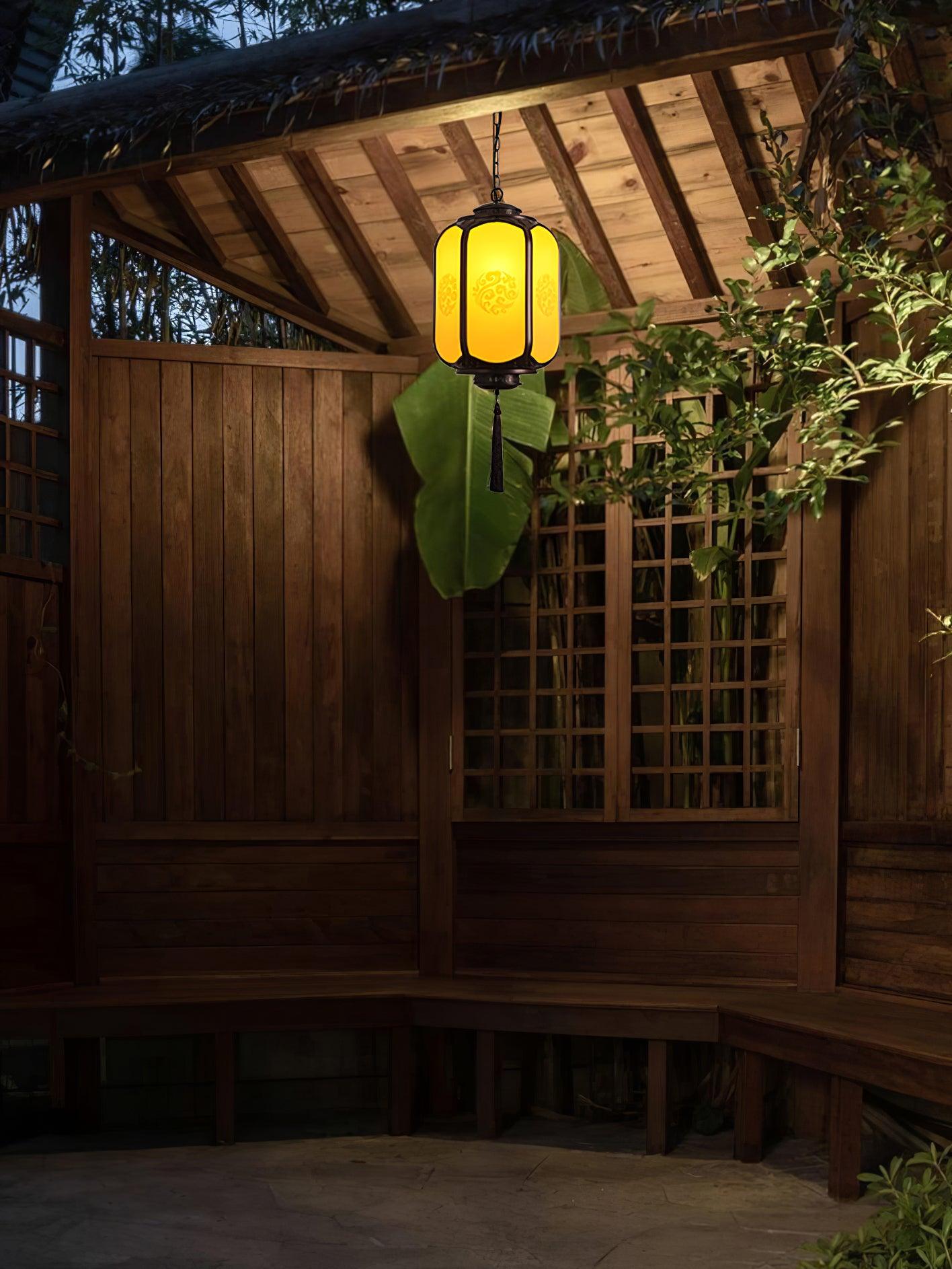 Solara Pendelleuchte Antike Laterne Outdoor Rustikal-Letslighting