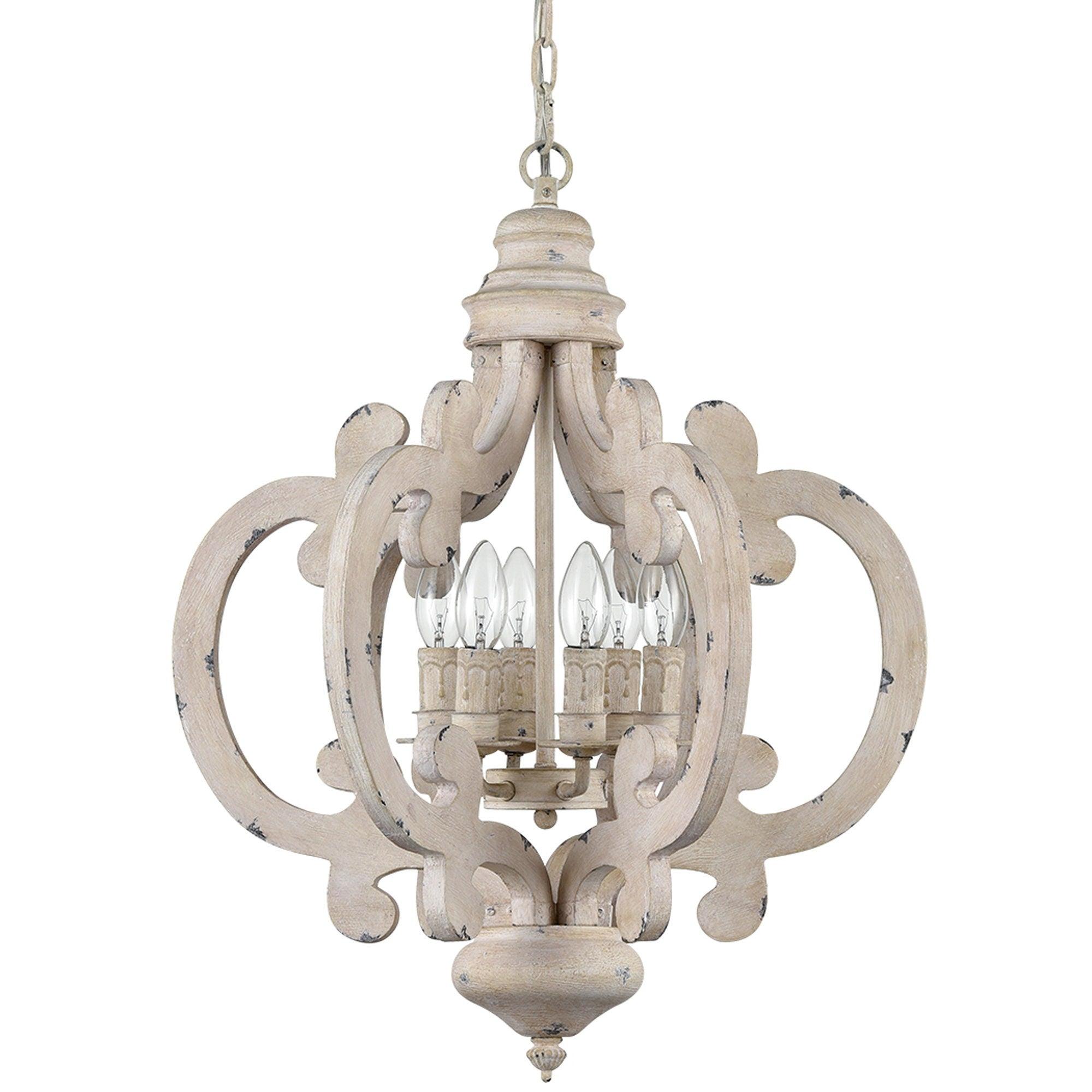 Lustra Kronleuchter Holz Vintage-Letslighting