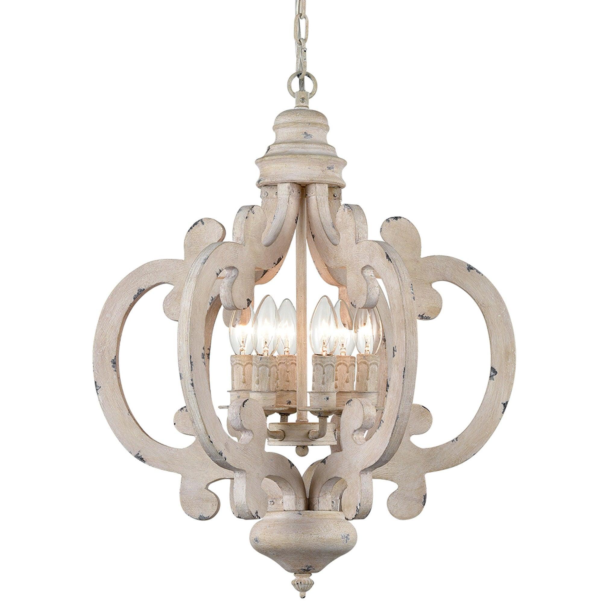 Lustra Kronleuchter Holz Vintage-Letslighting