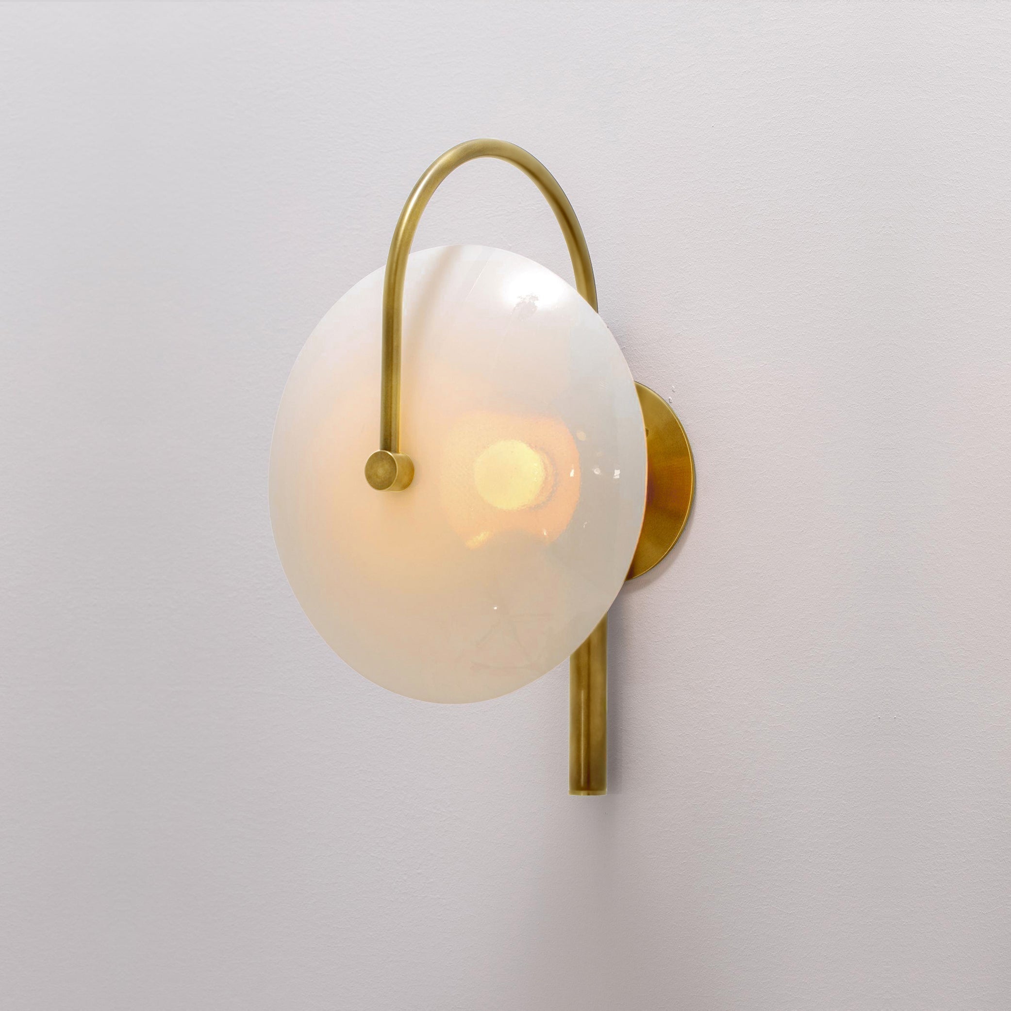 Norduvyn Minimalistische Glas-Wandleuchte-Letslighting