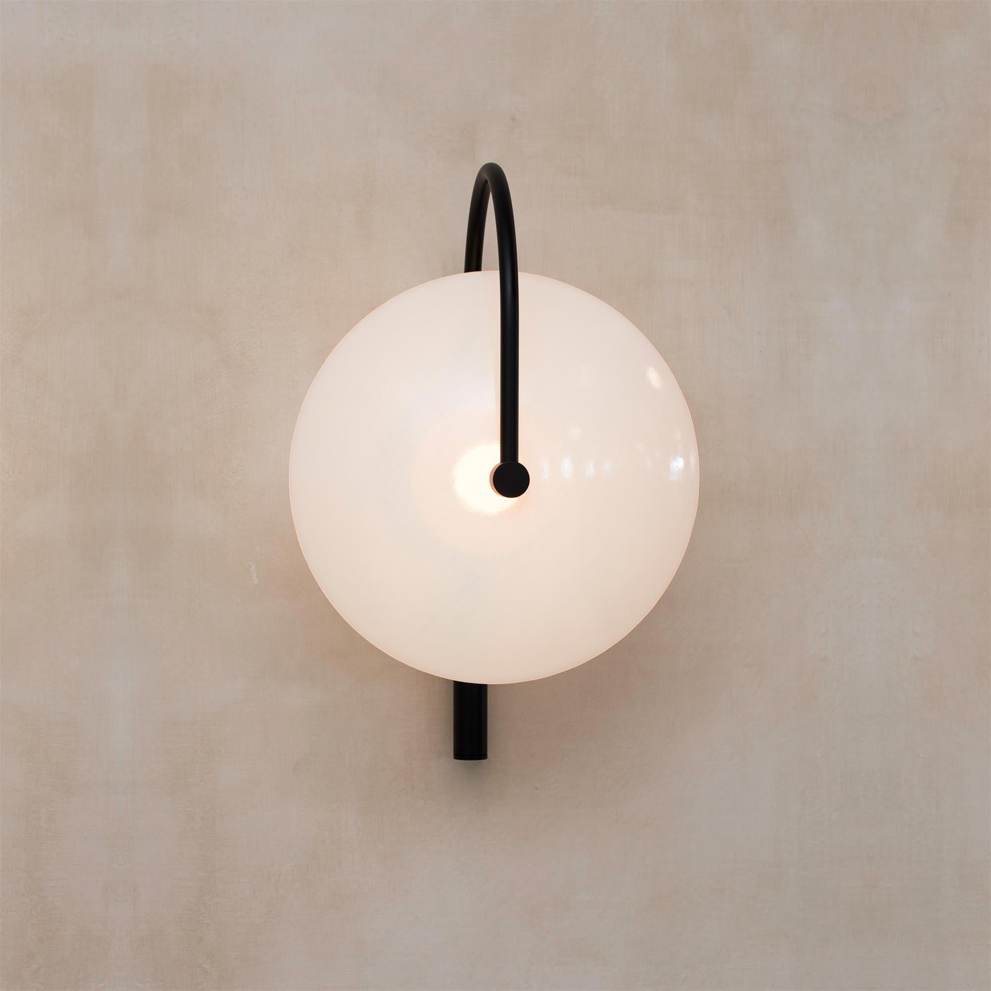 Norduvyn Minimalistische Glas-Wandleuchte-Letslighting