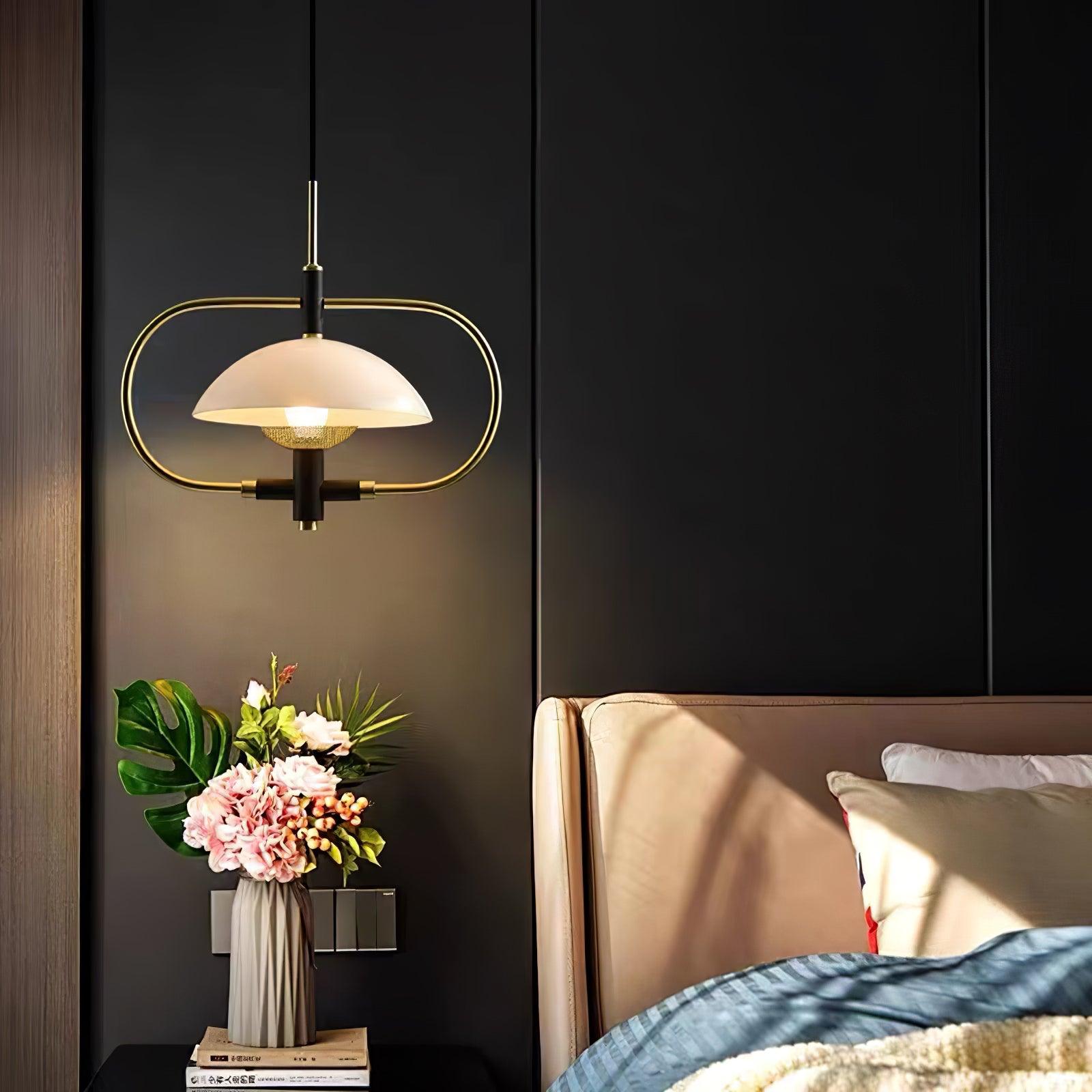 Cuvenara Nordisch Kunst Klassisch Glas Pendelleuchte-Letslighting