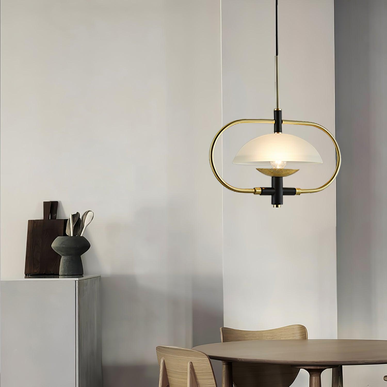 Cuvenara Nordisch Kunst Klassisch Glas Pendelleuchte-Letslighting