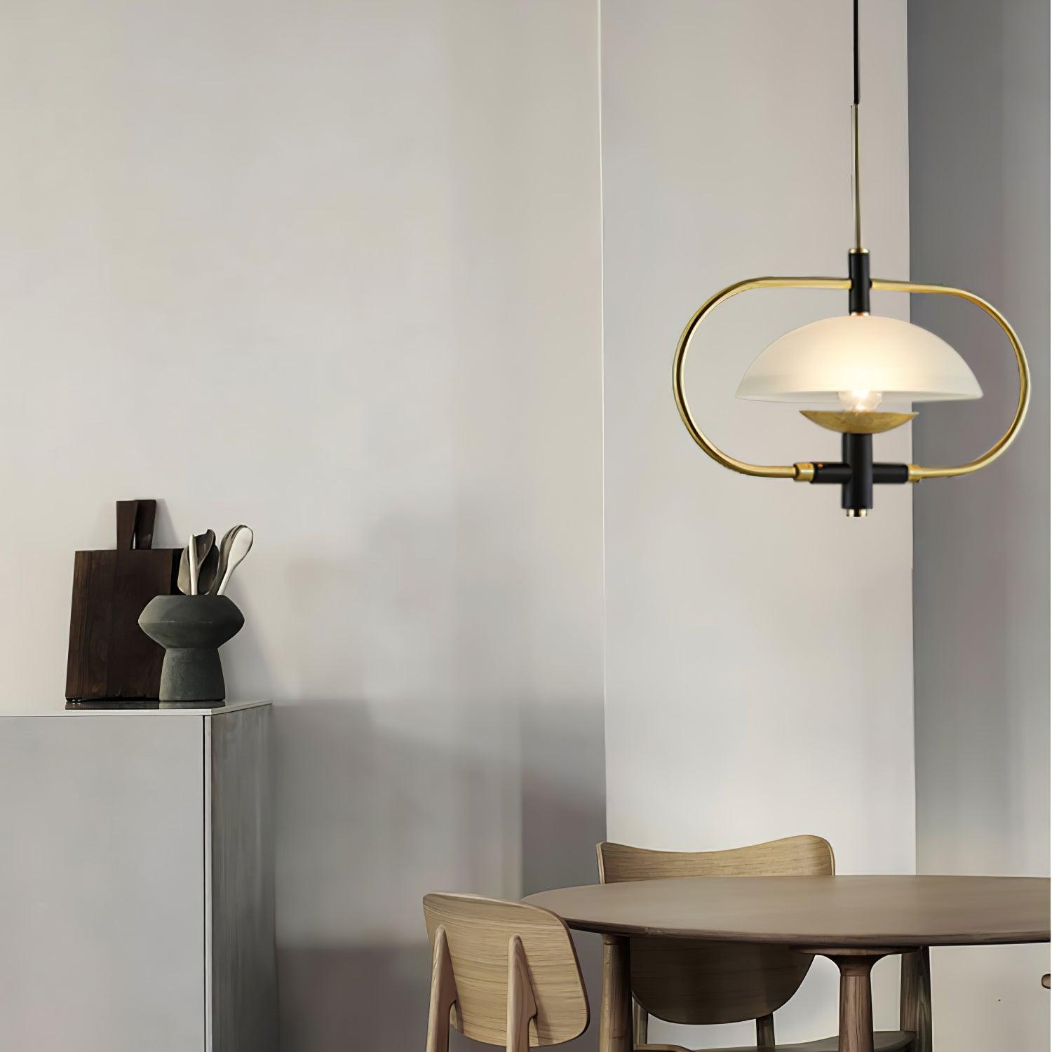 Cuvenara Nordisch Kunst Klassisch Glas Pendelleuchte-Letslighting