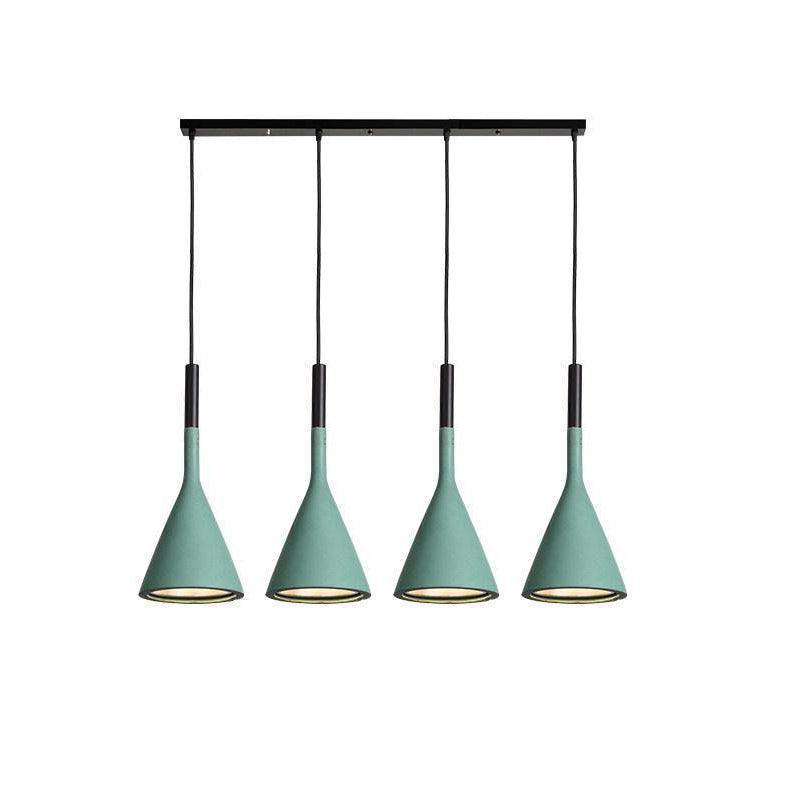 Conical Concrete Pendant Light - Blowlighting