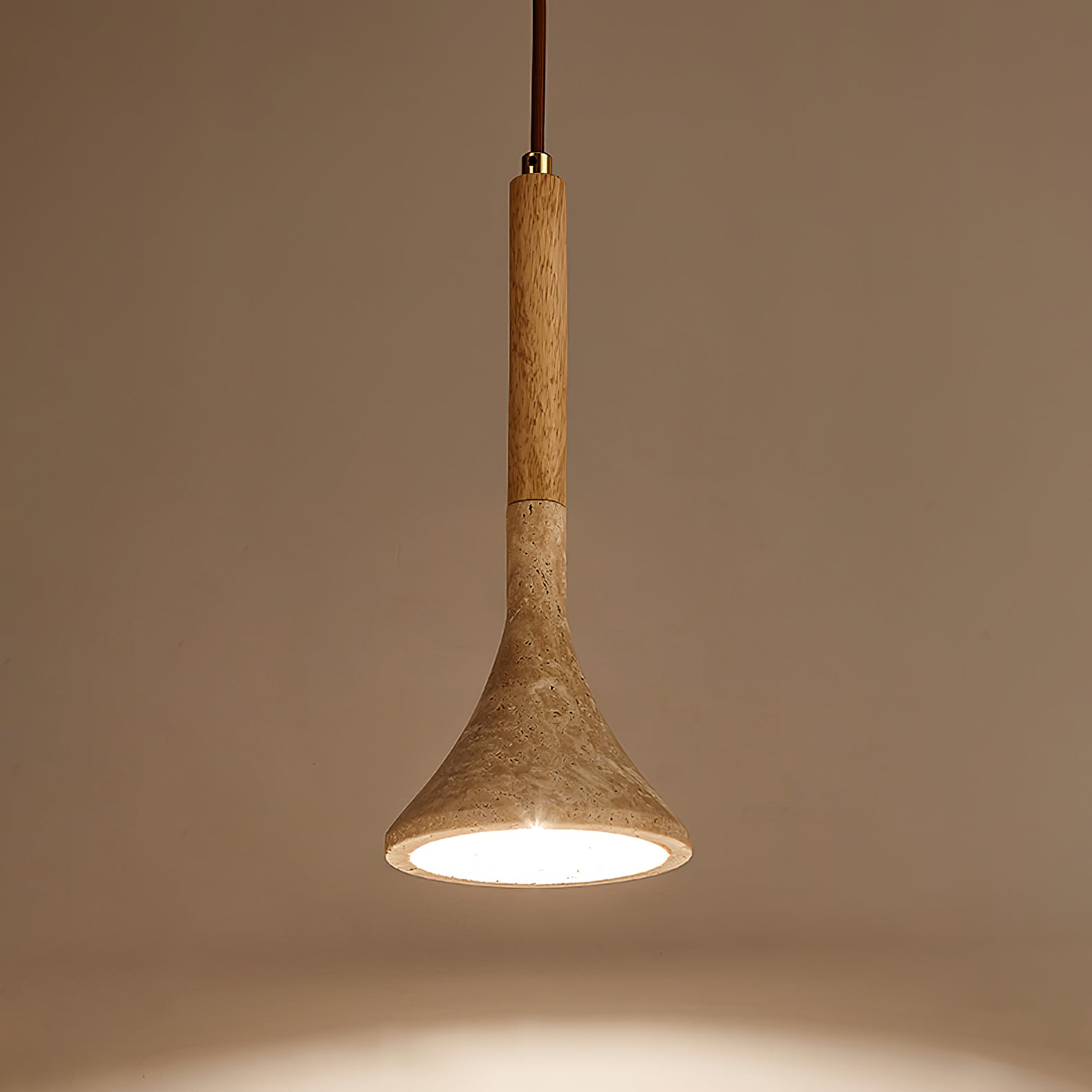 Ilnoren Travertine Pendant Light - Neutralighting