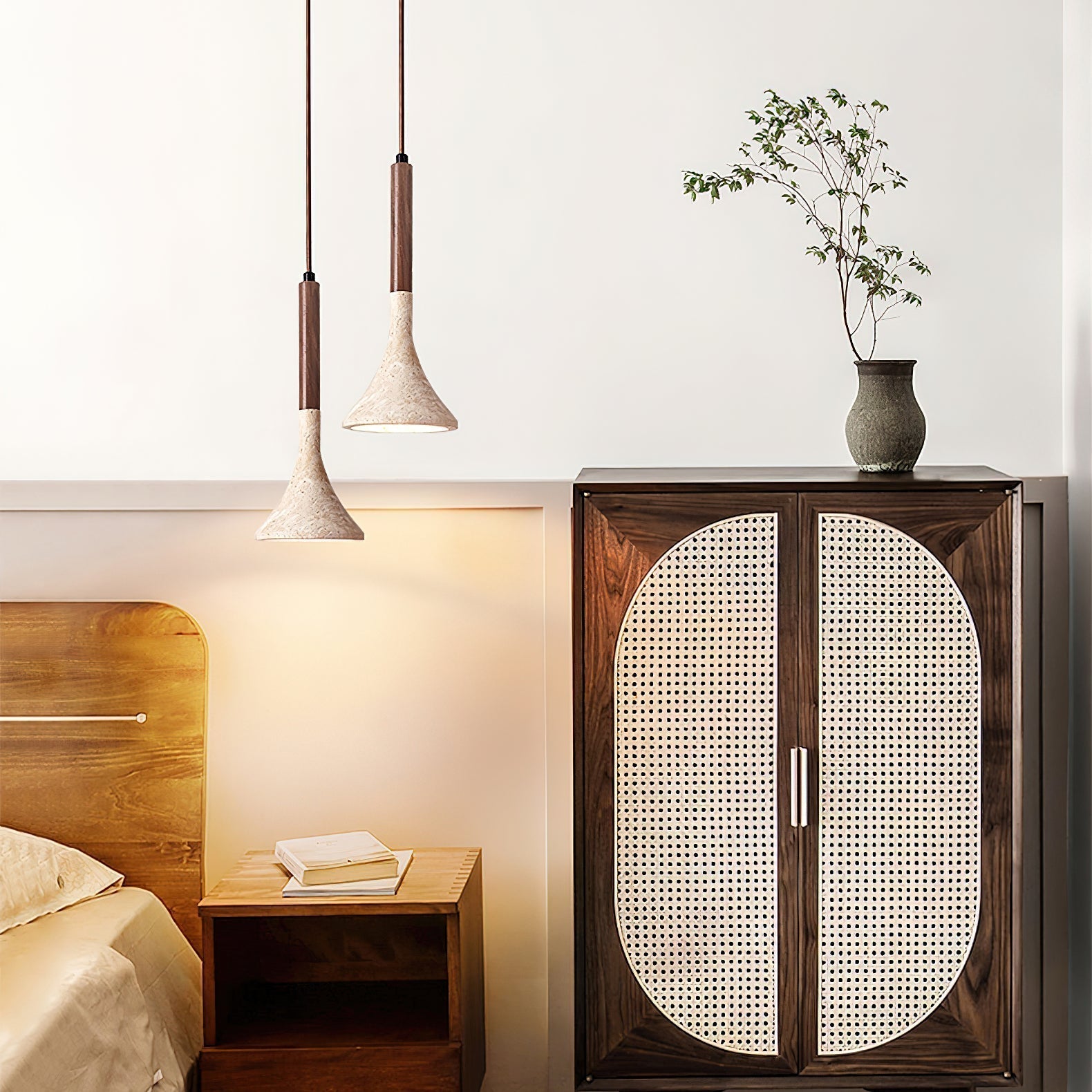 Ilnoren Travertine Pendant Light - Neutralighting