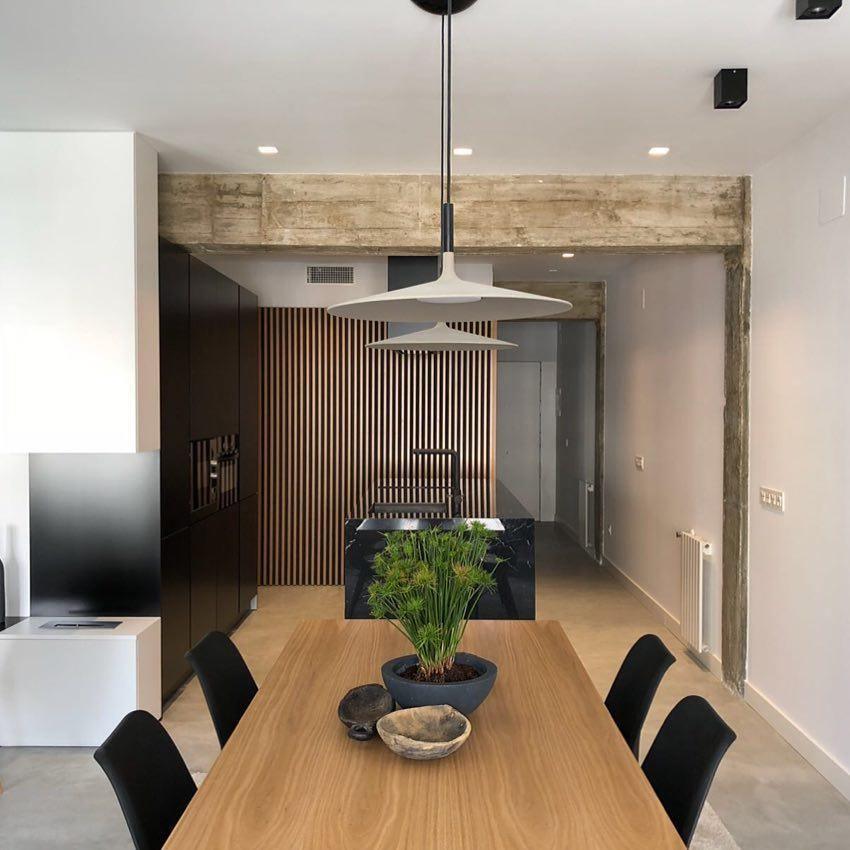 Lustra Pendelleuchte Aluminium Flach Scheibe-Letslighting
