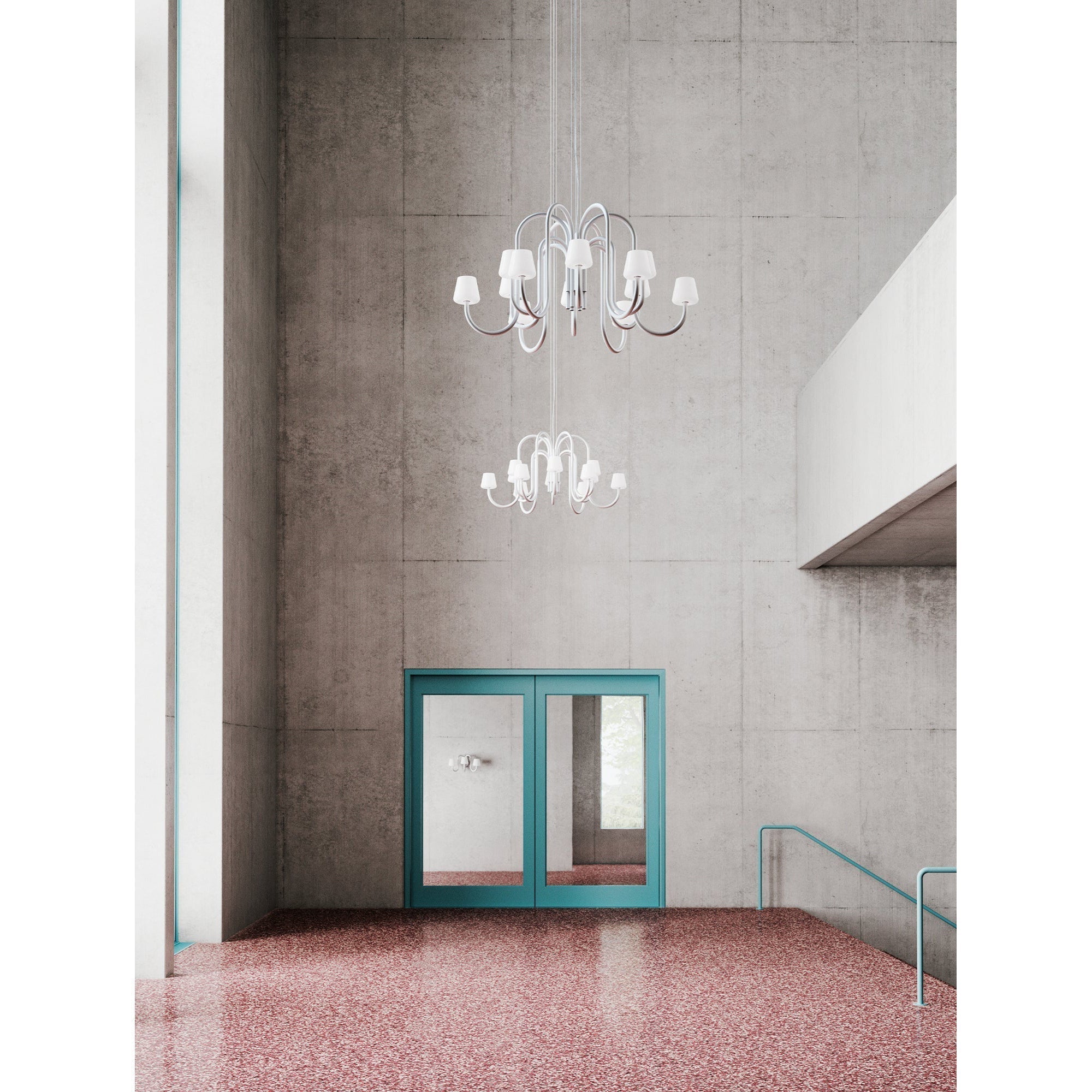 Ostruvyn Moderner Glas-Kronleuchter-Letslighting