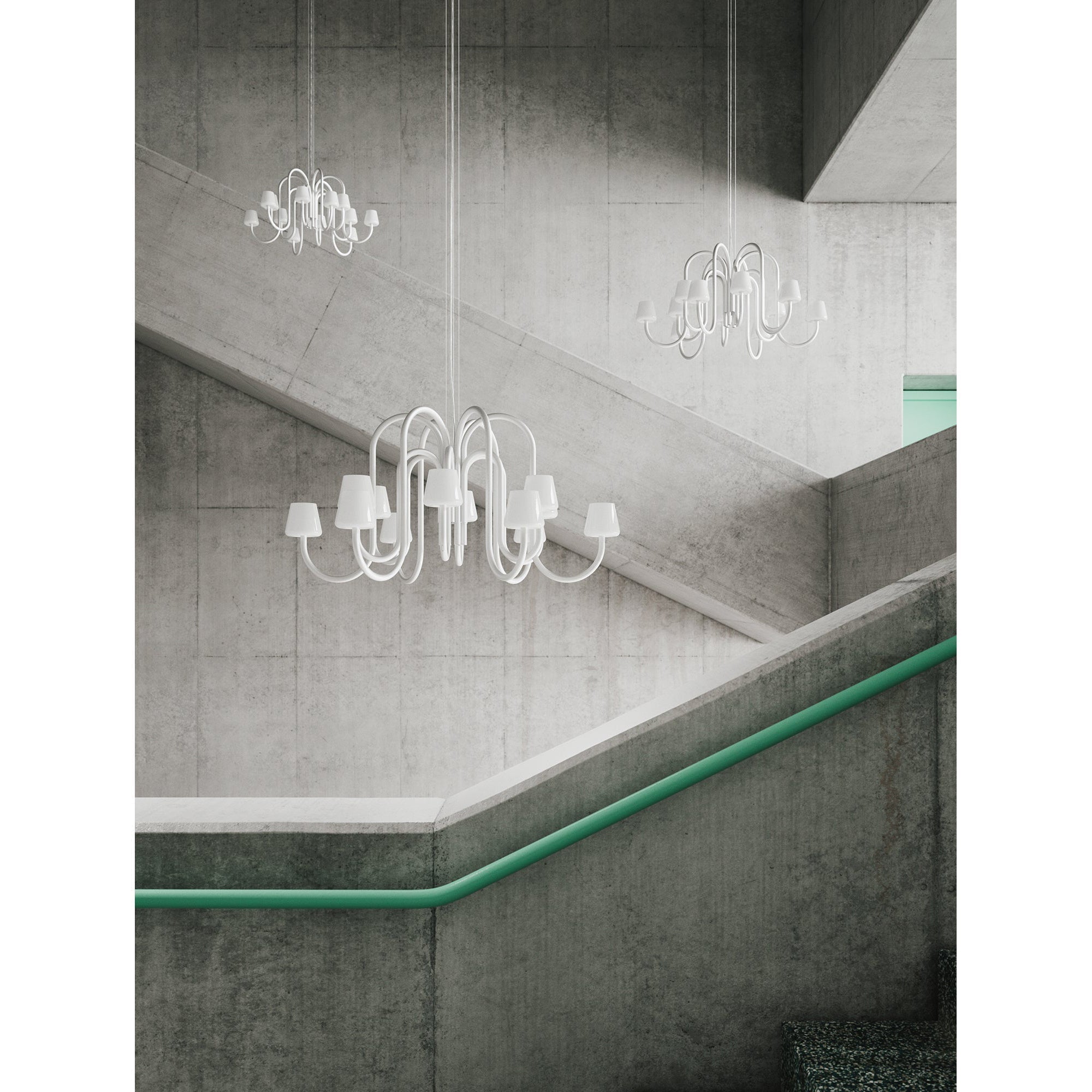 Ostruvyn Moderner Glas-Kronleuchter-Letslighting