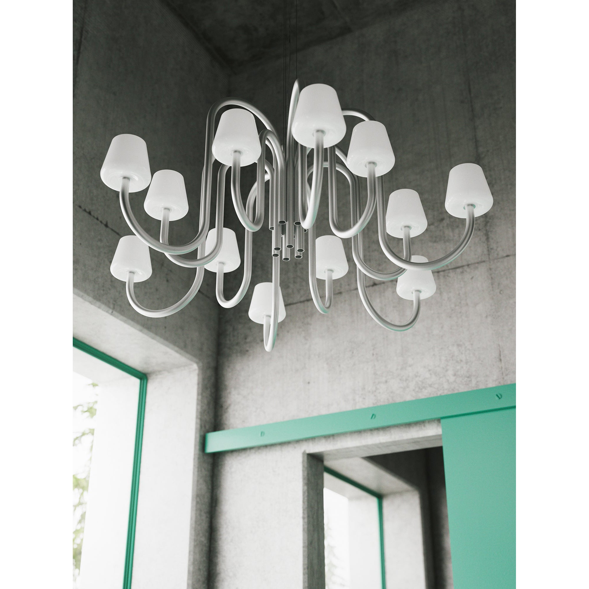 Ostruvyn Moderner Glas-Kronleuchter-Letslighting