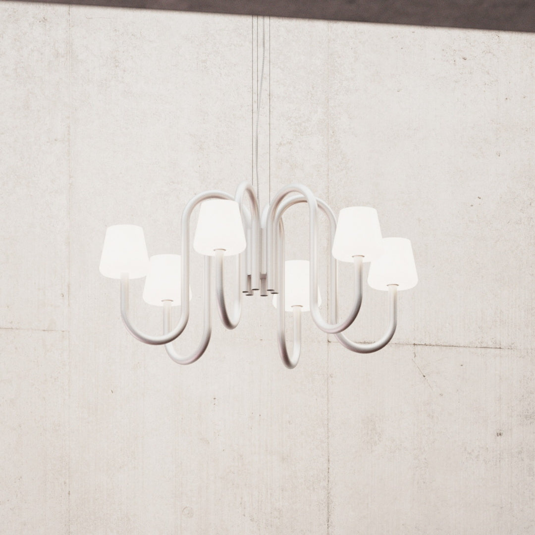 Ostruvyn Moderner Glas-Kronleuchter-Letslighting