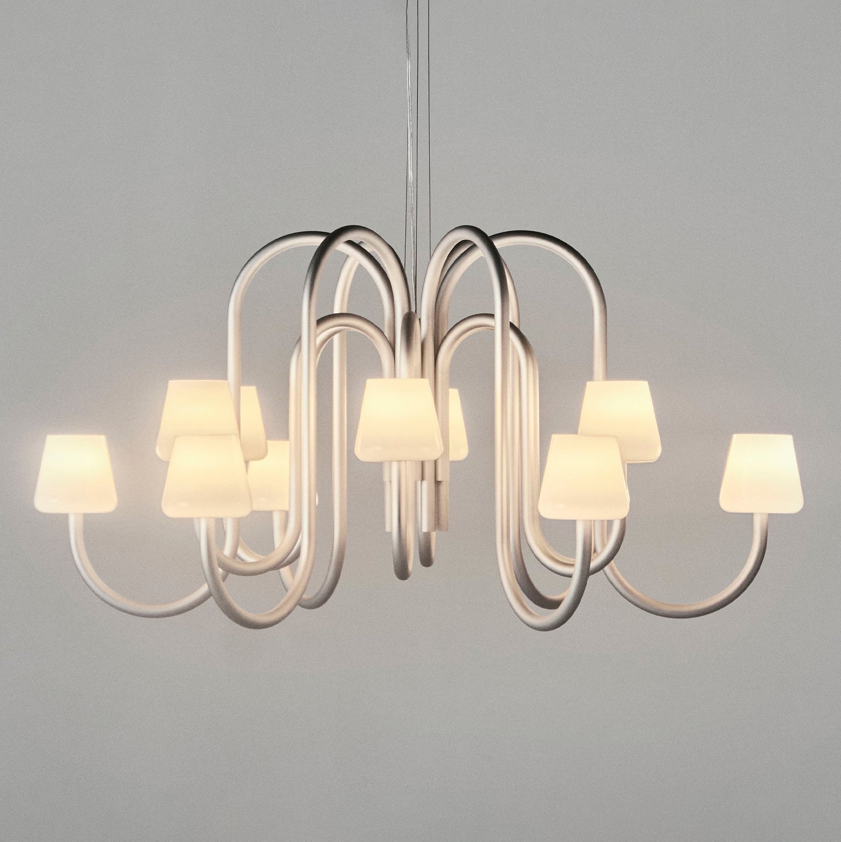 Ostruvyn Moderner Glas-Kronleuchter-Letslighting