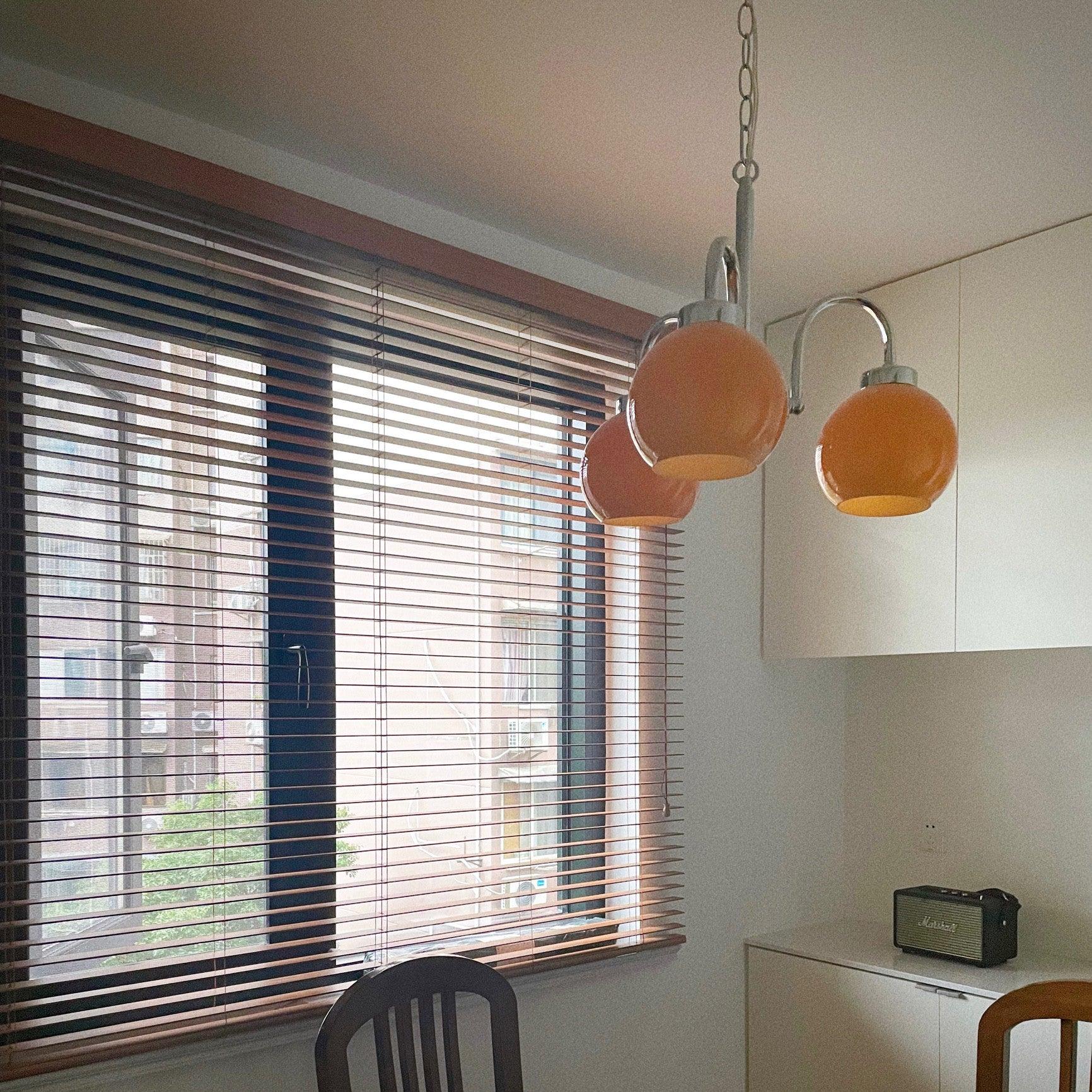Lustra Kronleuchter Gelbe Glaskugeln-Letslighting
