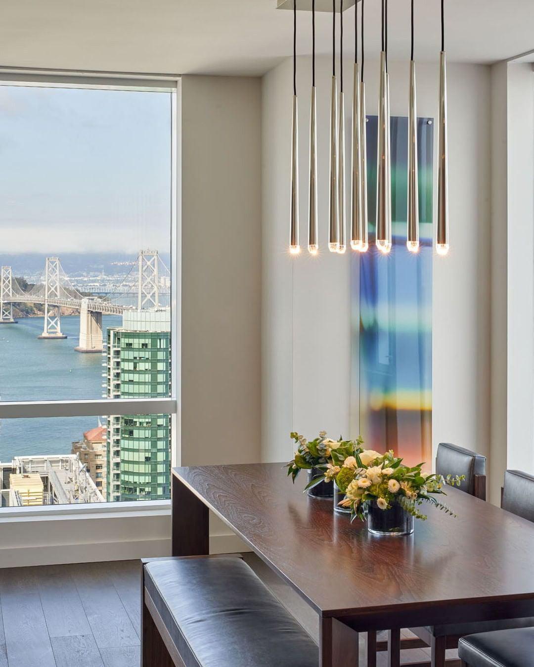 Chandelier with Polished Brass and Crystal Shades Minimalist - Letslighting