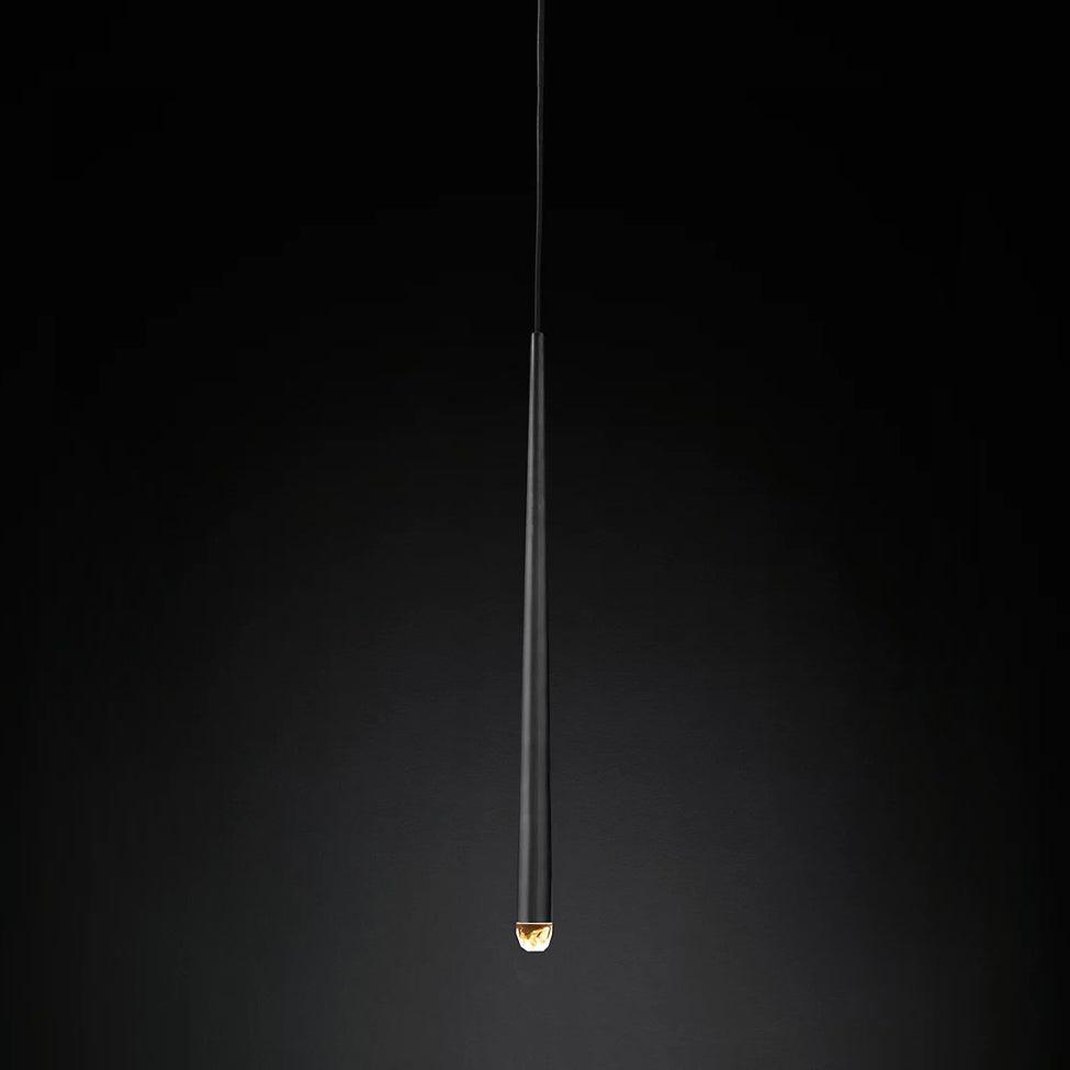 Chandelier Crystal Shade Brass Blackened Silver Luxe Staircase - Letslighting