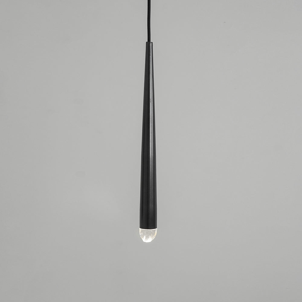 Chandelier Crystal Shade Brass Blackened Silver Luxe Staircase - Letslighting