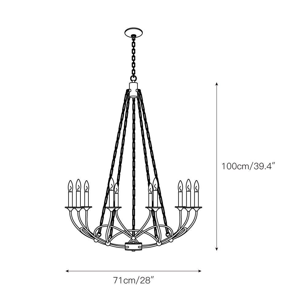 Ostruvyi Industrieller Kronleuchter-Letslighting
