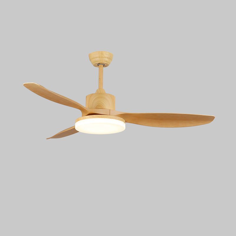 Arysen Minimalistische Deckenventilatorleuchte aus Holz