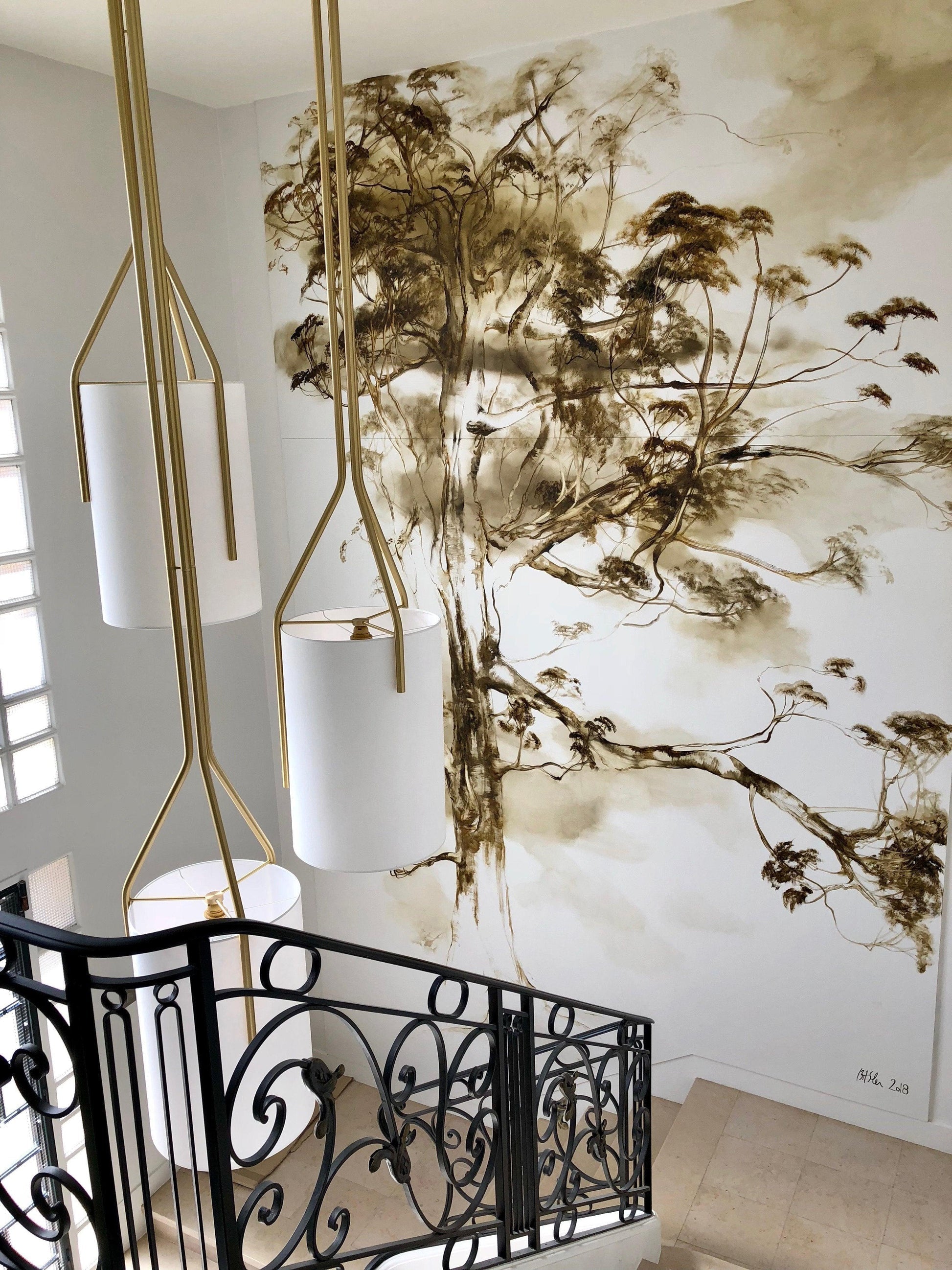 Lustra Kronleuchter LED 3-flammig Messing Modern-Letslighting