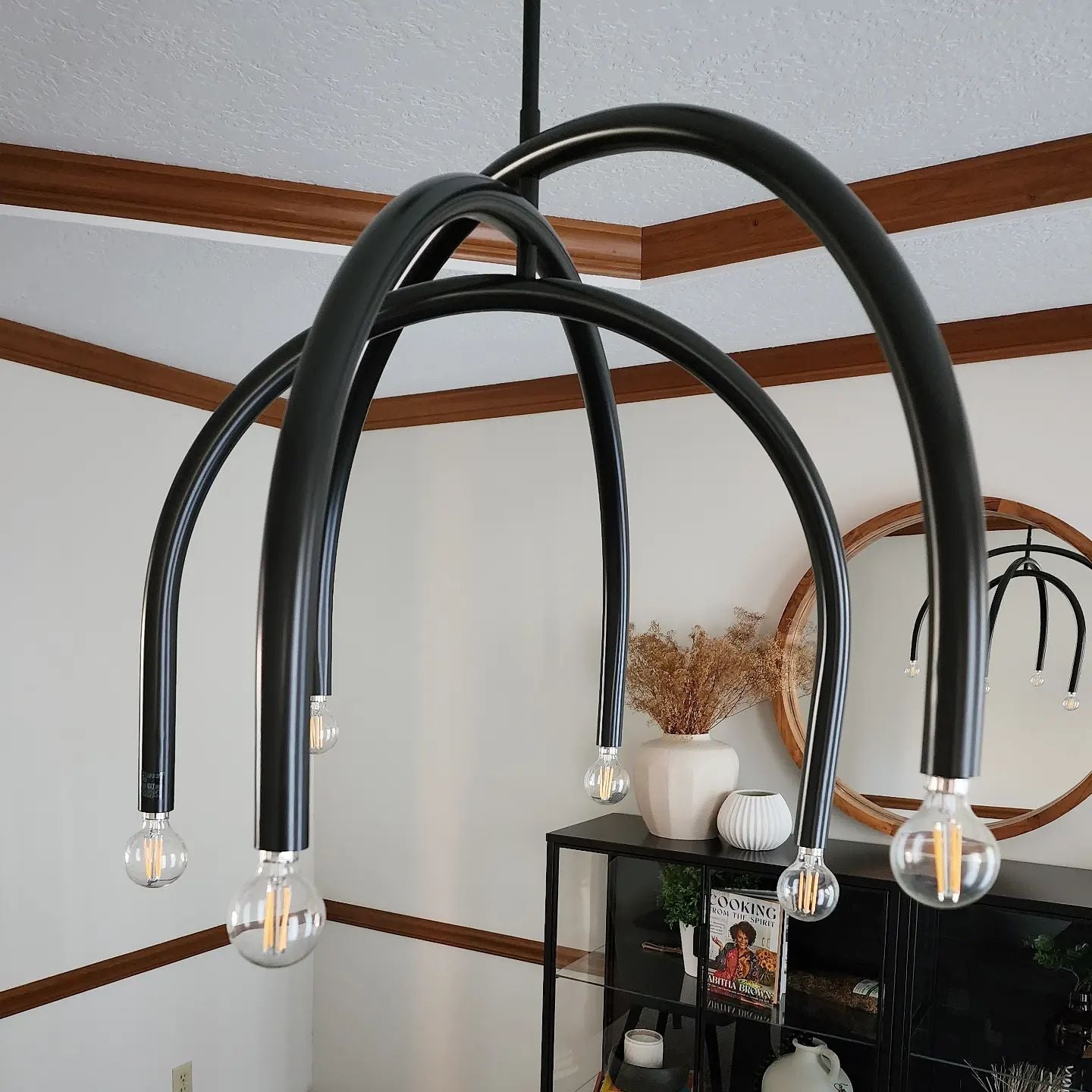 Hadden Minimalistischer Industrieller Messing-Kronleuchter-Letslighting