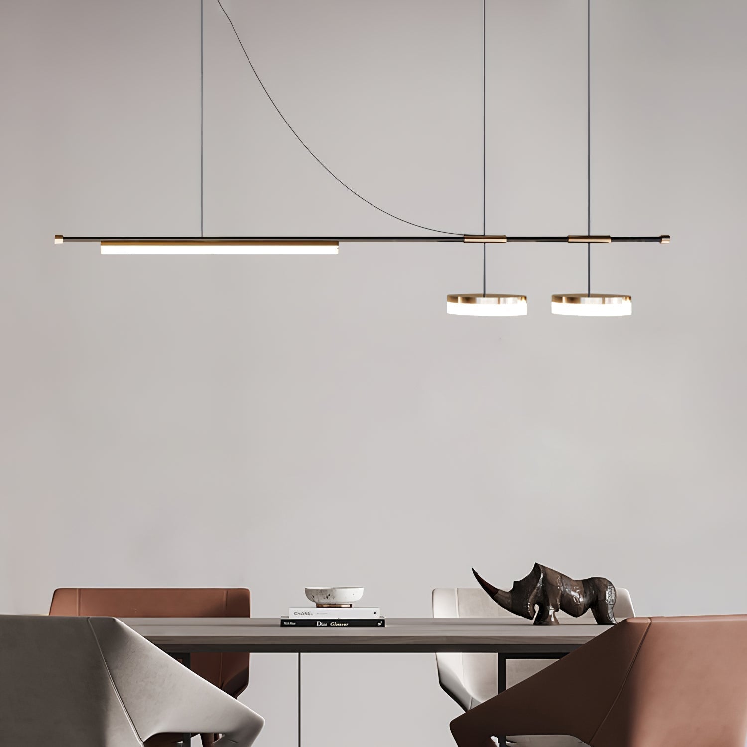 Arc Horizon Island Pendant Light - Blowlighting