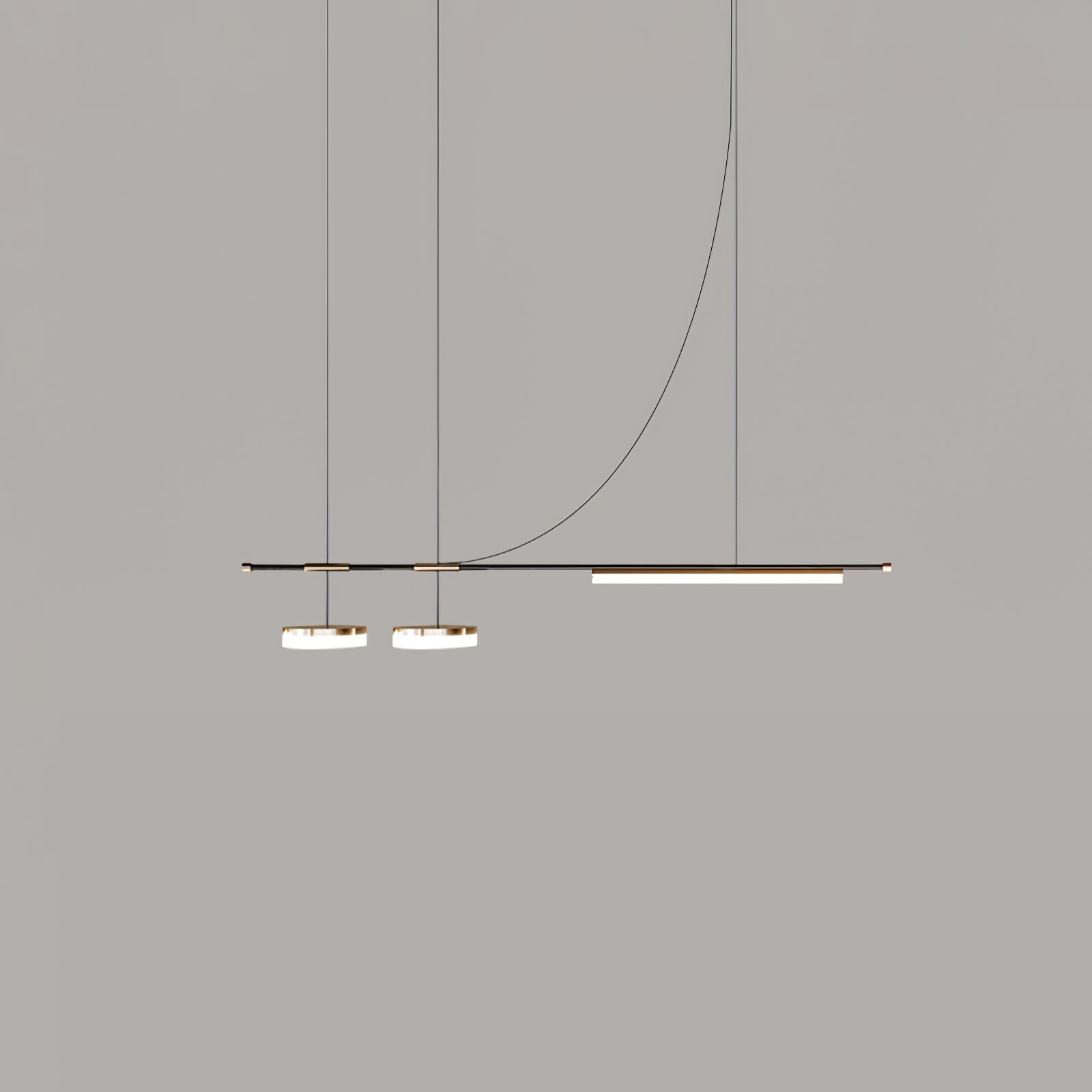 Arc Horizon Island Pendant Light - Blowlighting