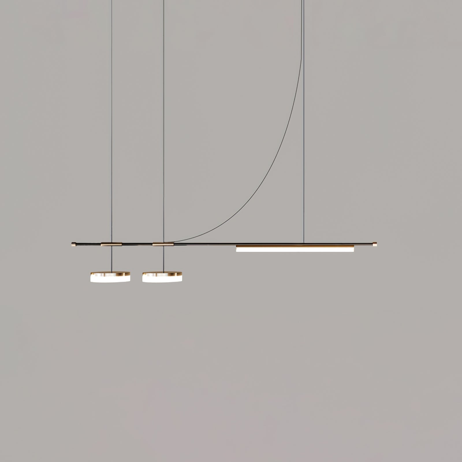 Arc Horizon Island Pendant Light - Blowlighting