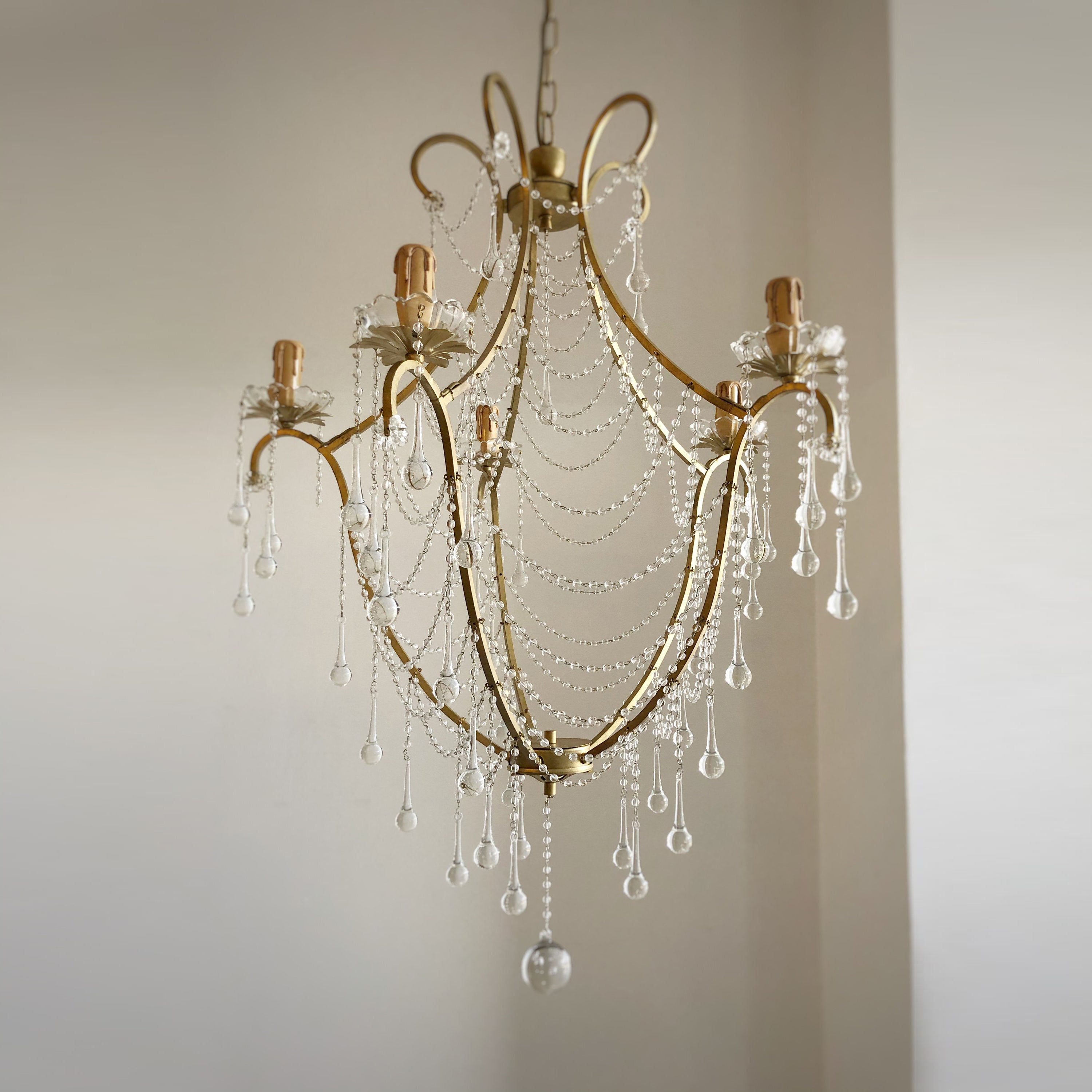Qvistuvyo Luxus-Glas-Kronleuchter-Letslighting
