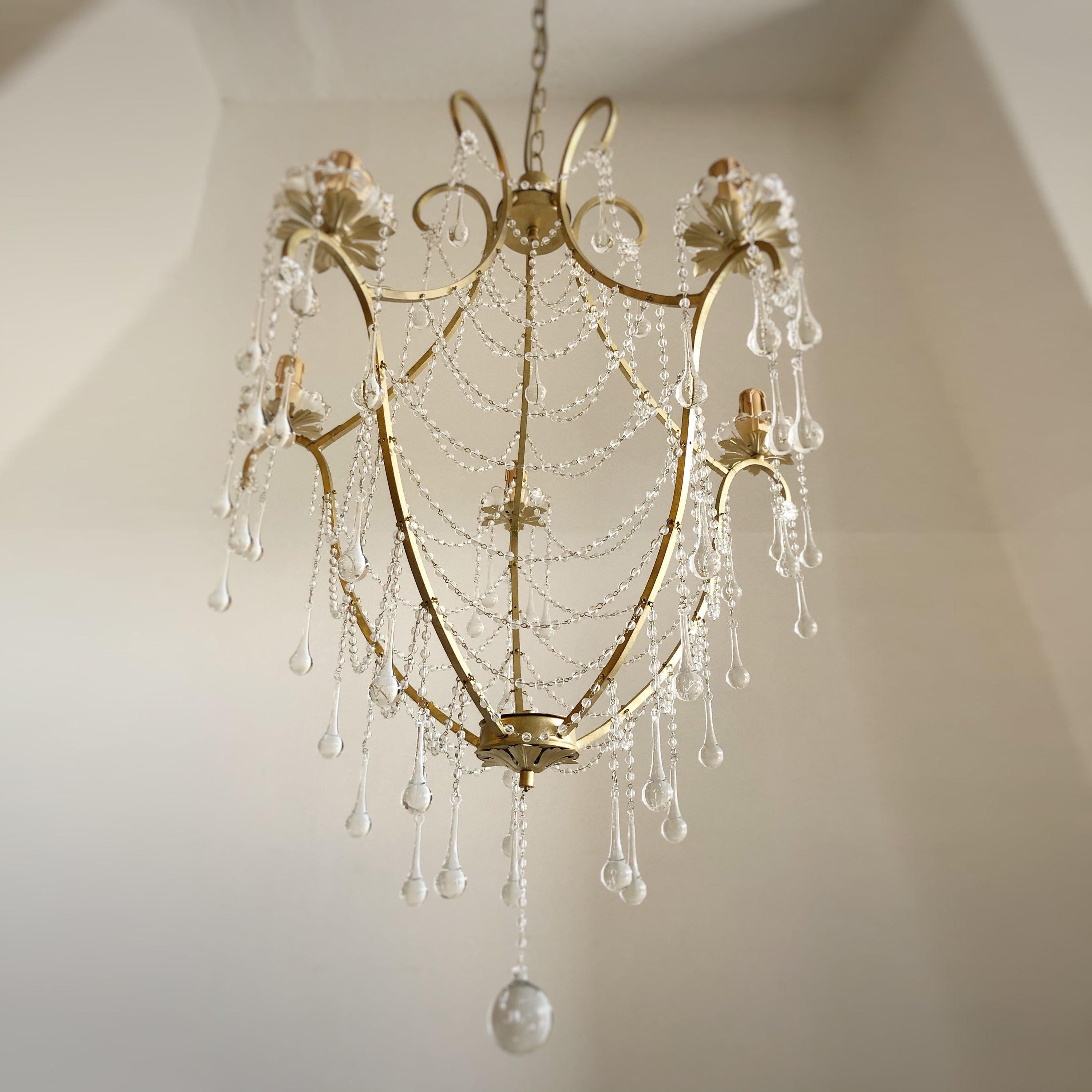 Qvistuvyo Luxus-Glas-Kronleuchter-Letslighting