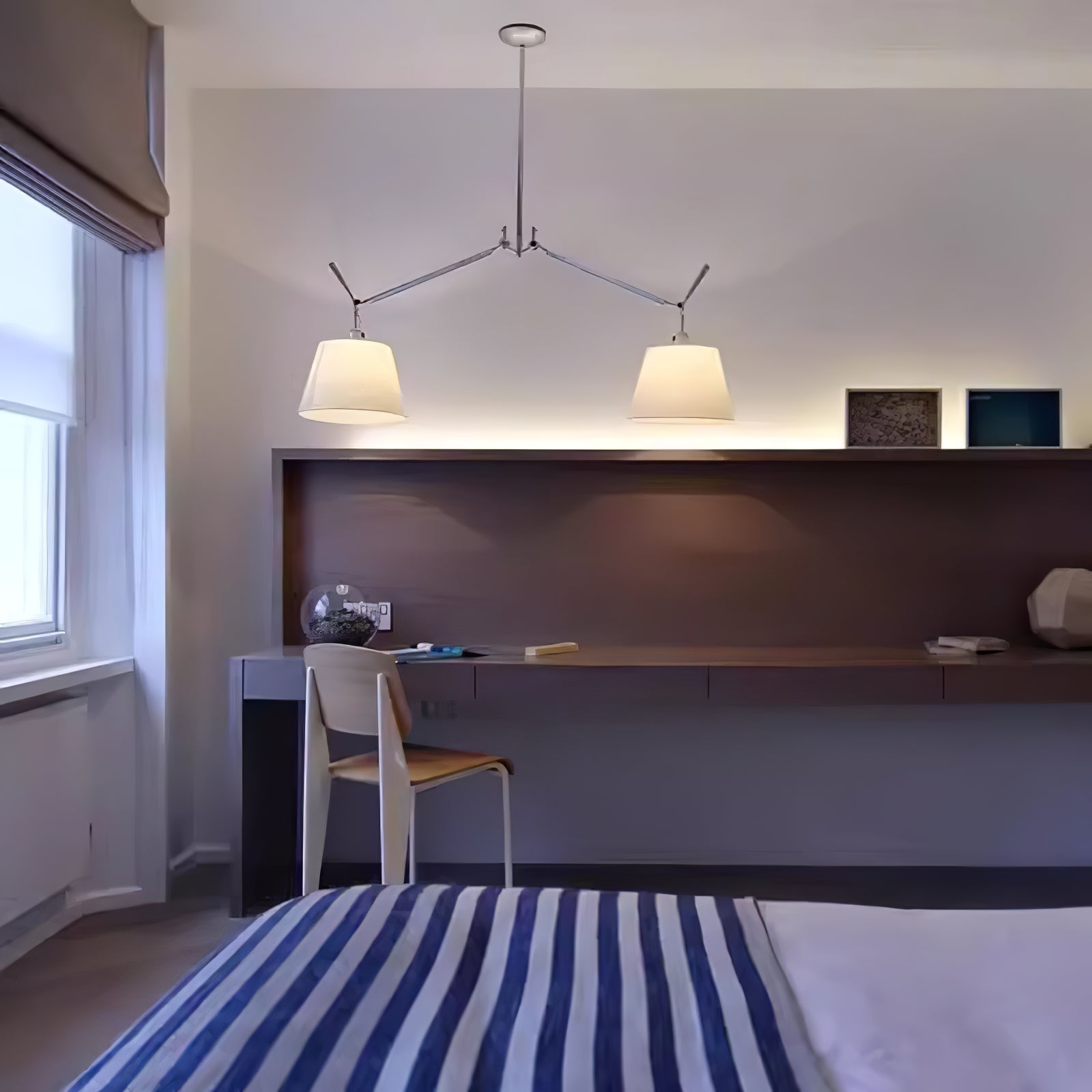 Evmirion Premium Elegance Stoff-Pendelleuchte-Letslighting