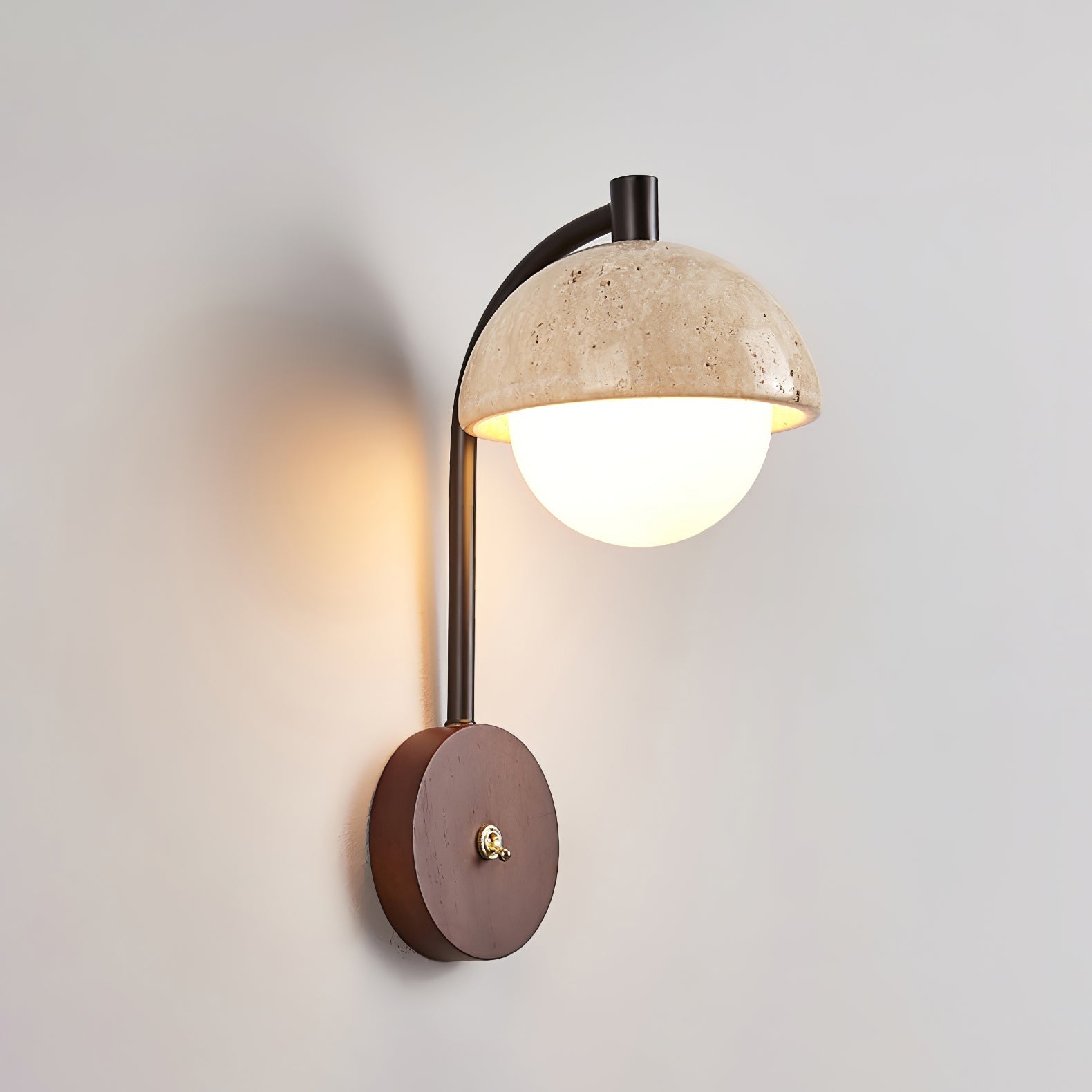 Arlo Travertine Wall Light - Blowlighting