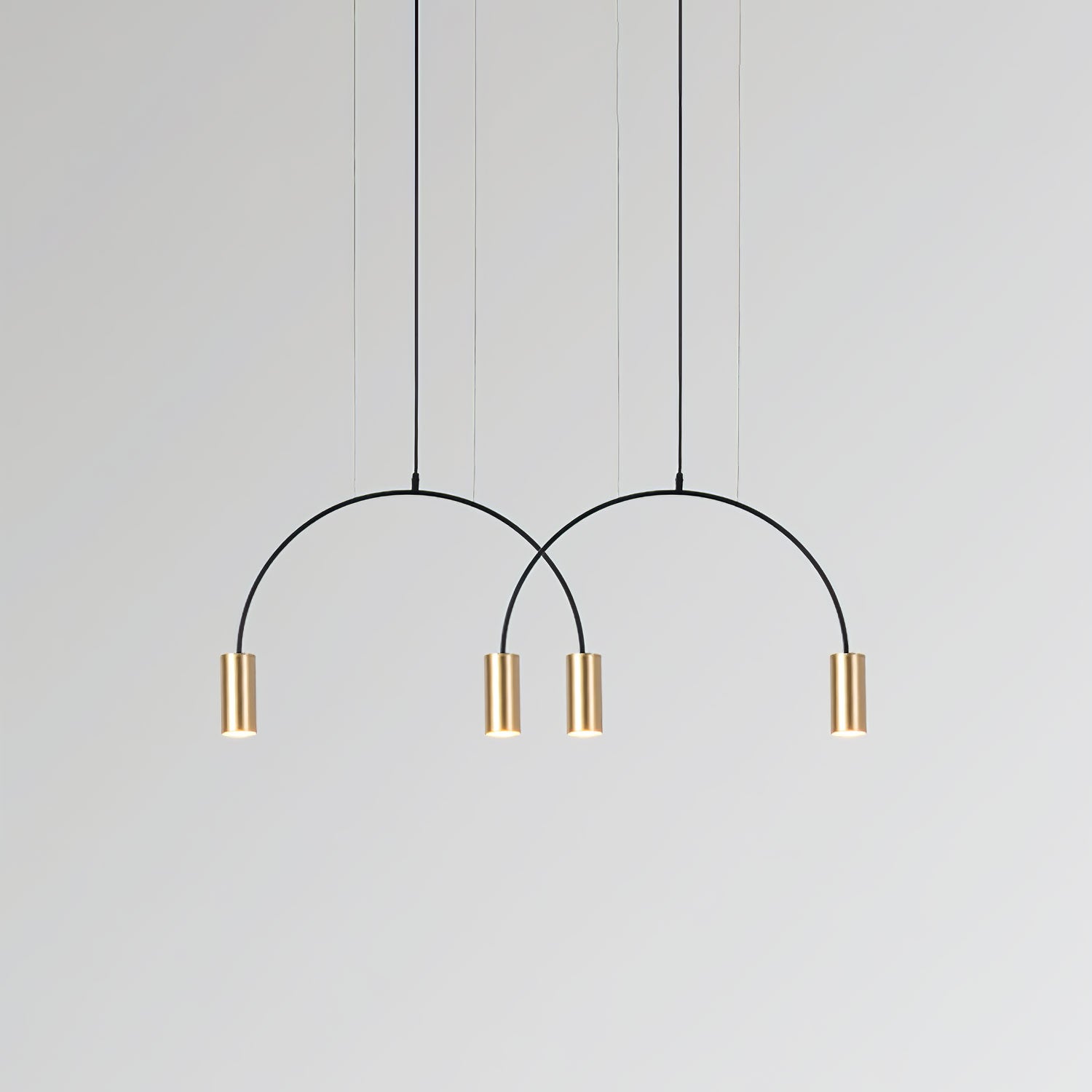 Solara Pendelleuchte Überlappender Zylinder Minimalistisch Esszimmer-Letslighting