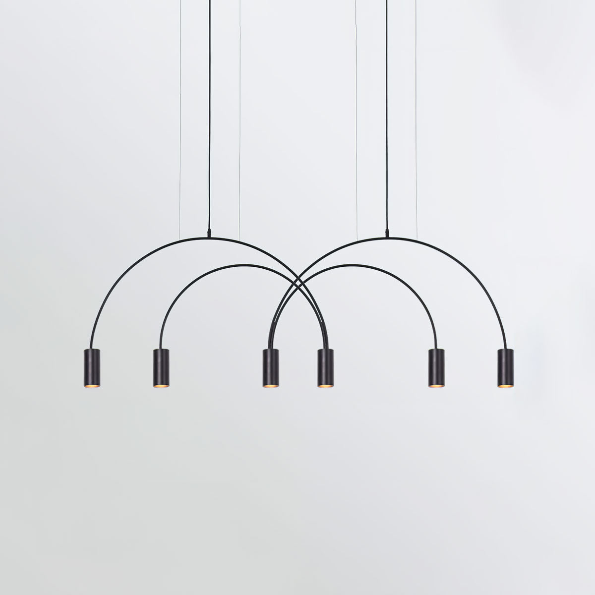 Solara Pendelleuchte Überlappender Zylinder Minimalistisch Esszimmer-Letslighting