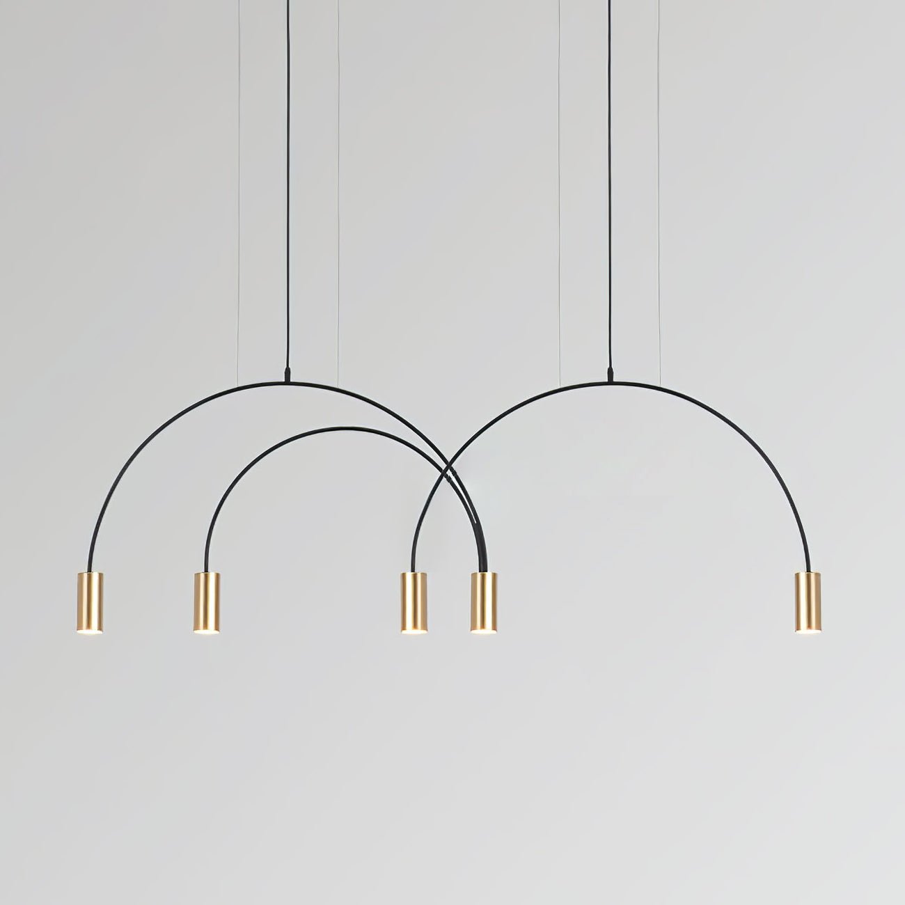 Solara Pendelleuchte Überlappender Zylinder Minimalistisch Esszimmer-Letslighting