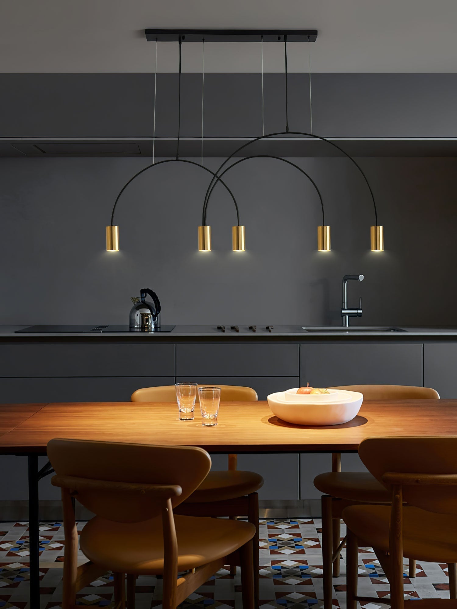 Solara Pendelleuchte Überlappender Zylinder Minimalistisch Esszimmer-Letslighting