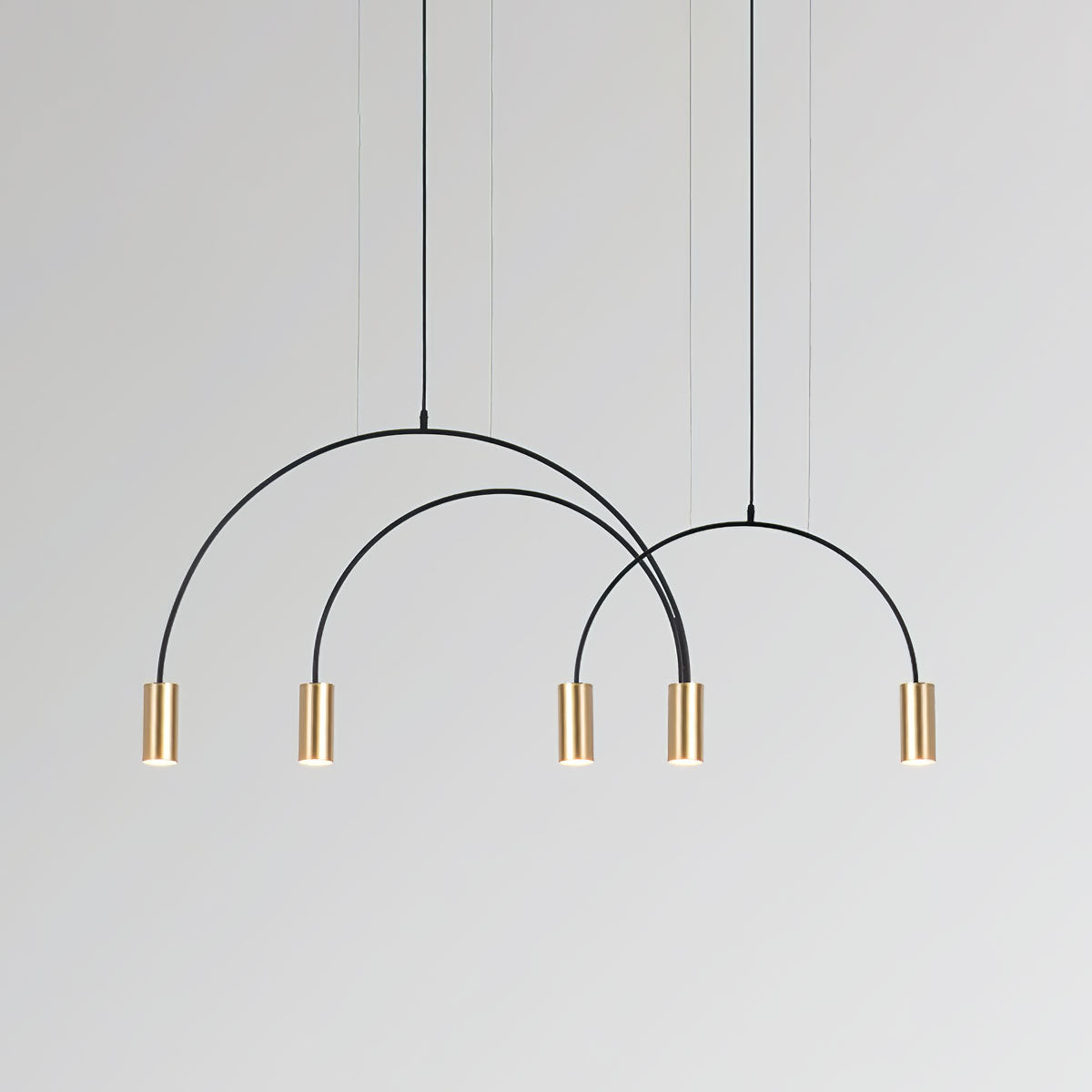 Solara Pendelleuchte Überlappender Zylinder Minimalistisch Esszimmer-Letslighting
