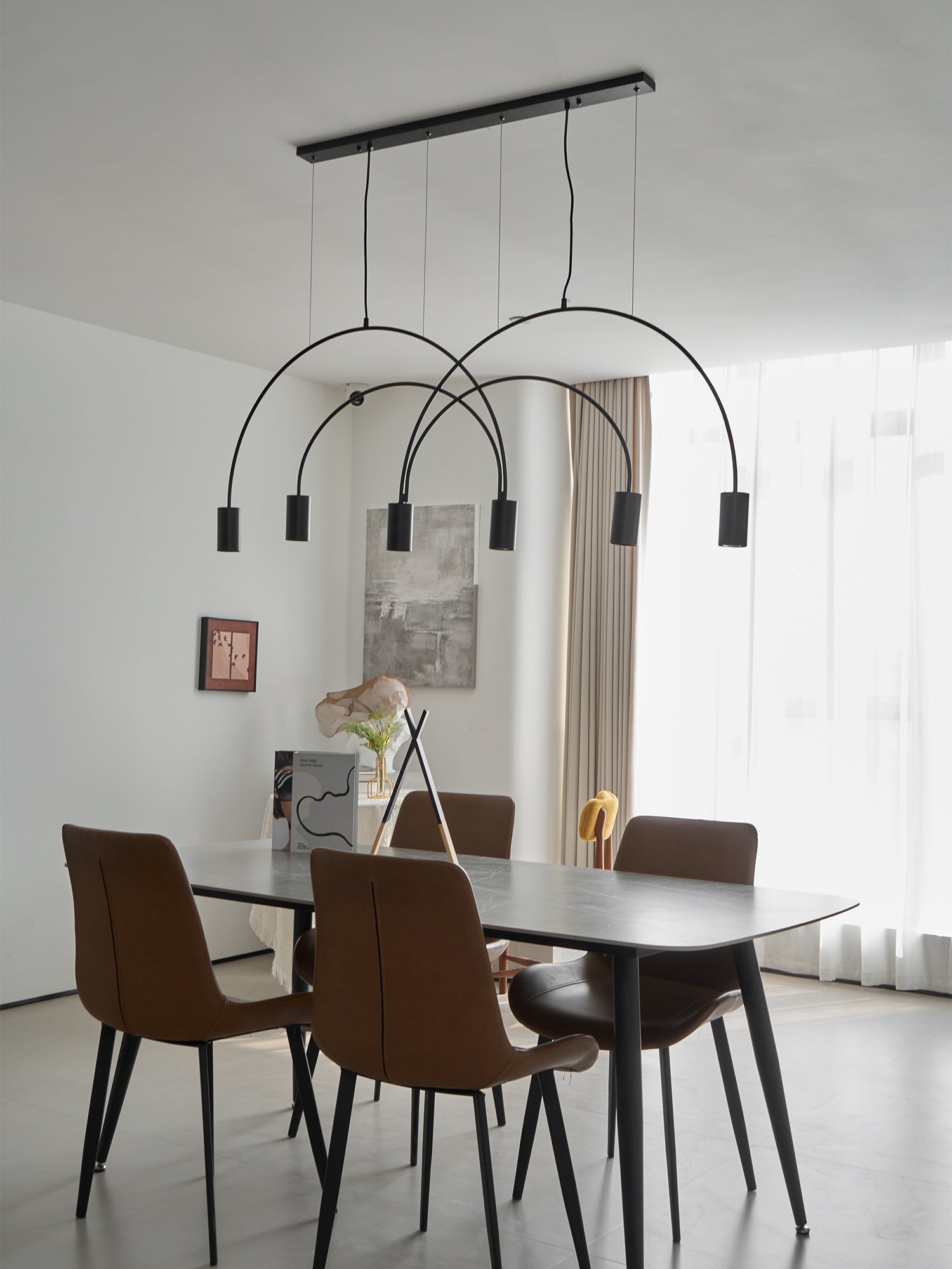Solara Pendelleuchte Überlappender Zylinder Minimalistisch Esszimmer-Letslighting
