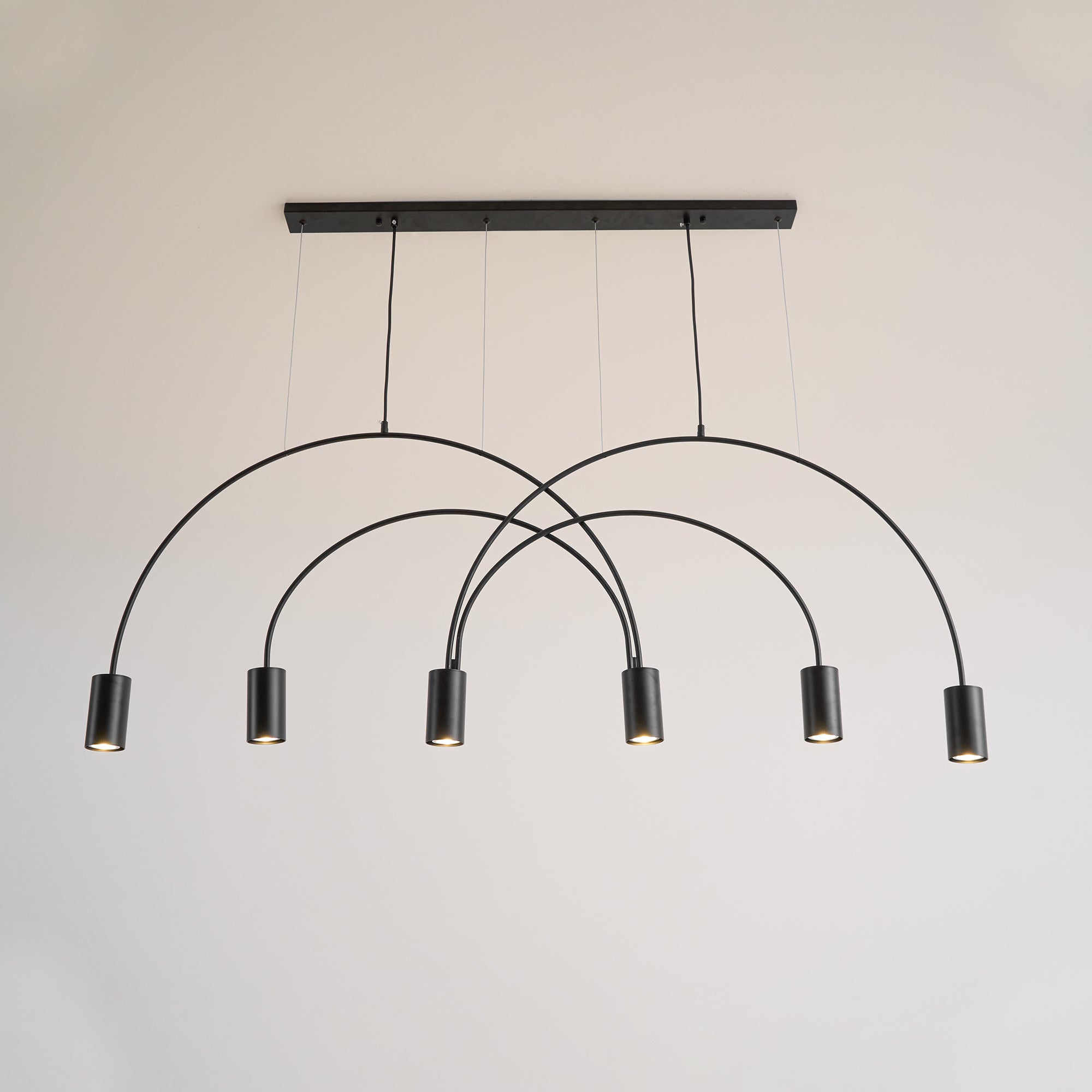 Solara Pendelleuchte Überlappender Zylinder Minimalistisch Esszimmer-Letslighting