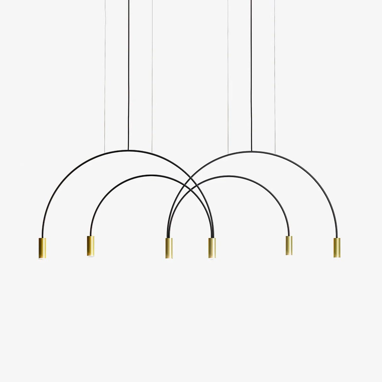 Solara Pendelleuchte Überlappender Zylinder Minimalistisch Esszimmer-Letslighting