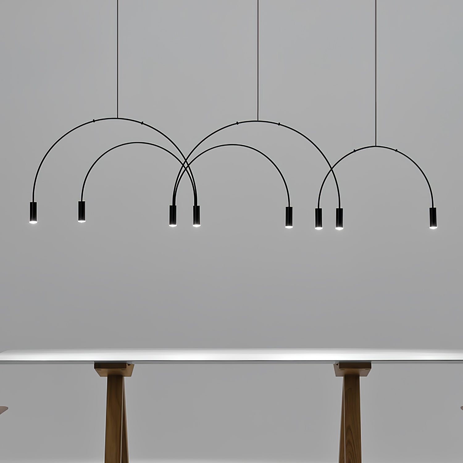 Solara Pendelleuchte Überlappender Zylinder Minimalistisch Esszimmer-Letslighting
