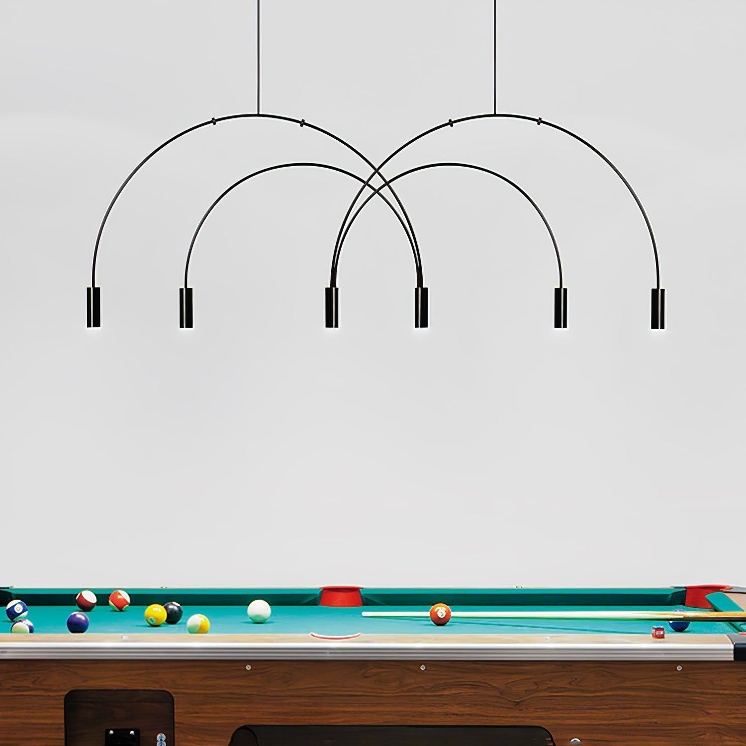Solara Pendelleuchte Überlappender Zylinder Minimalistisch Esszimmer-Letslighting