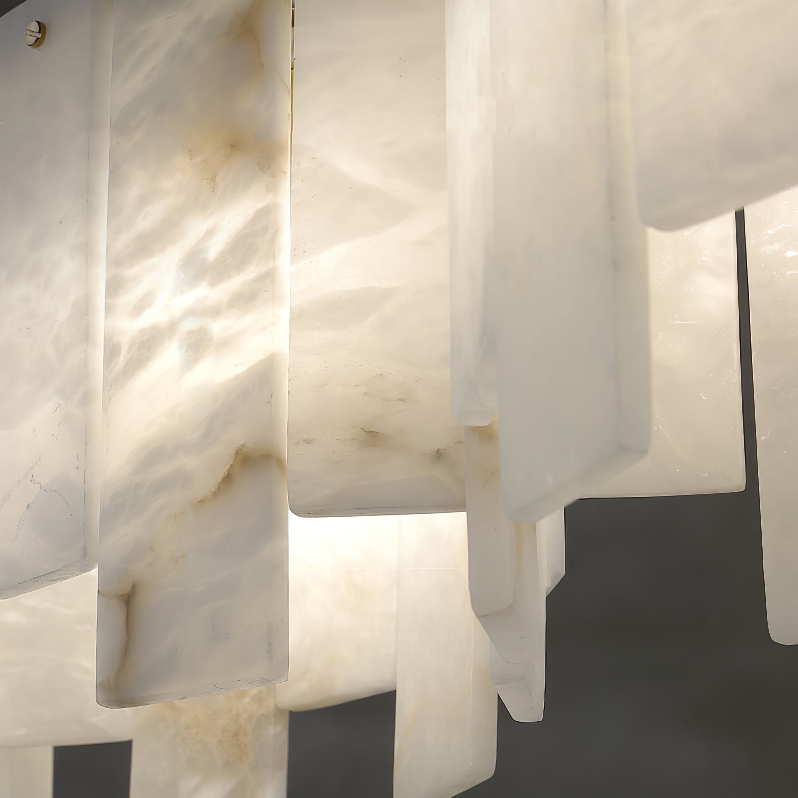 Cavelan Cluster Alabaster Pendant Light - Neutralighting