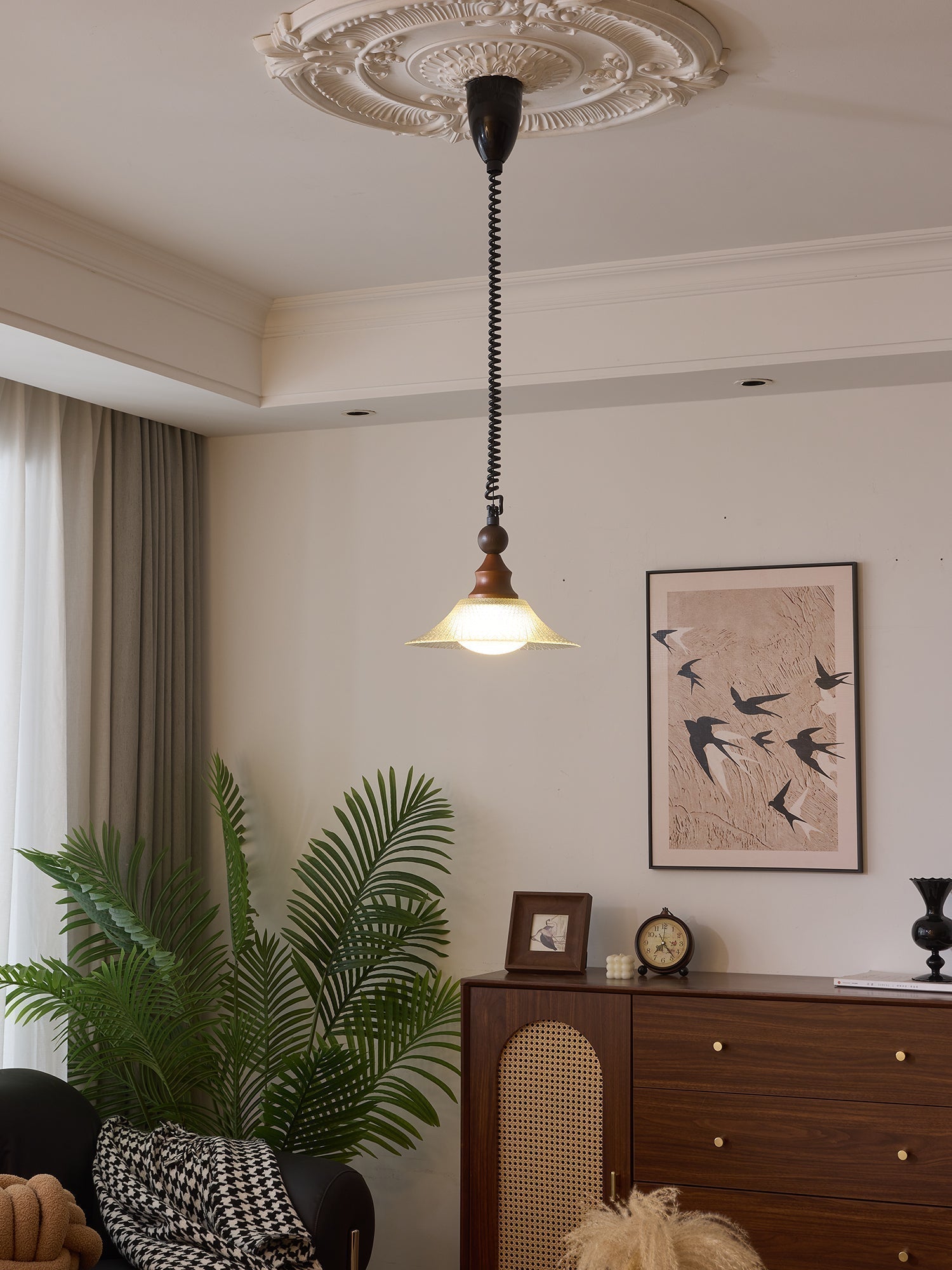 Syraeeth Premium nordische Kunst Holz Pendelleuchte-Letslighting