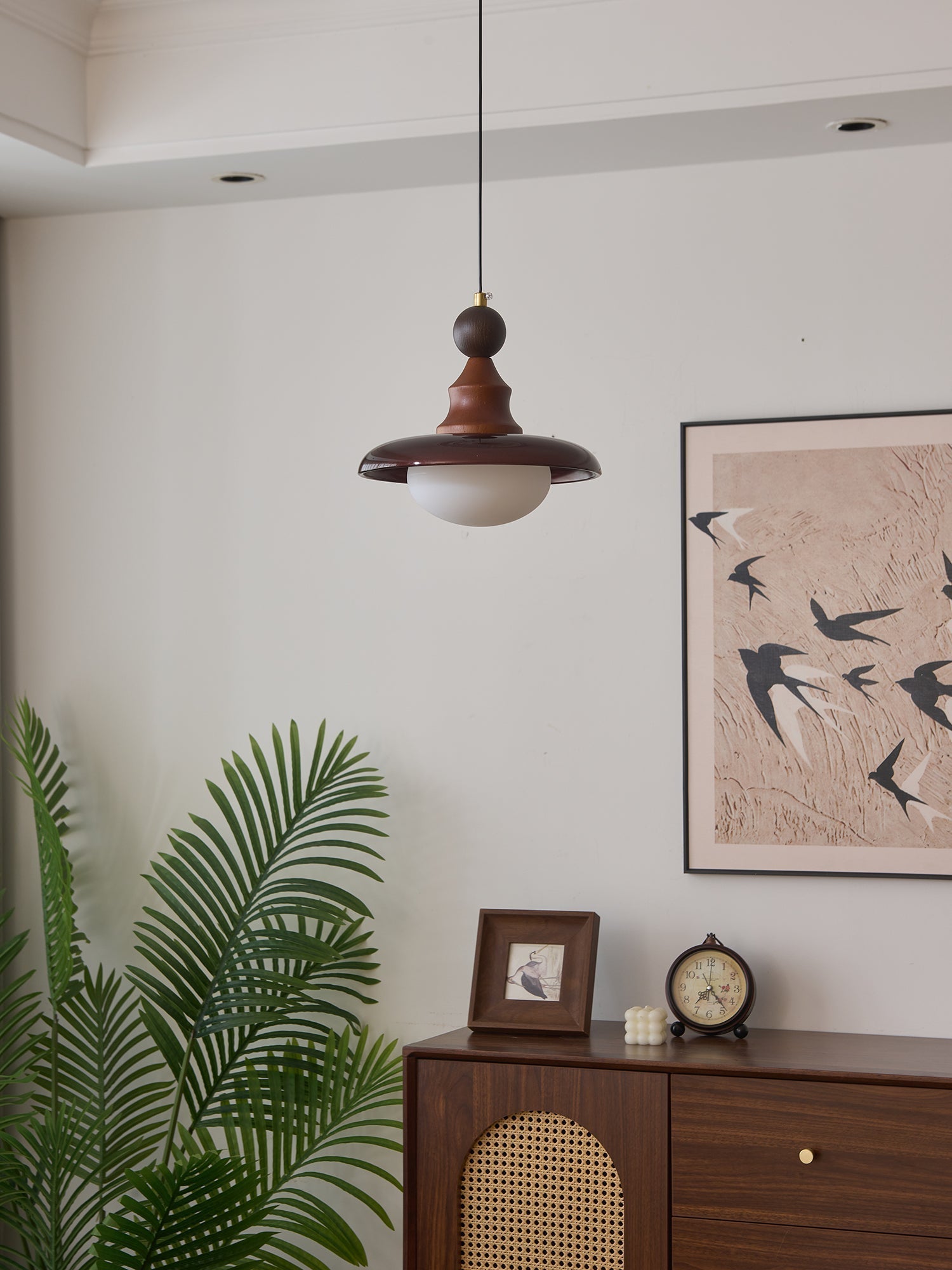 Syraeeth Premium nordische Kunst Holz Pendelleuchte-Letslighting