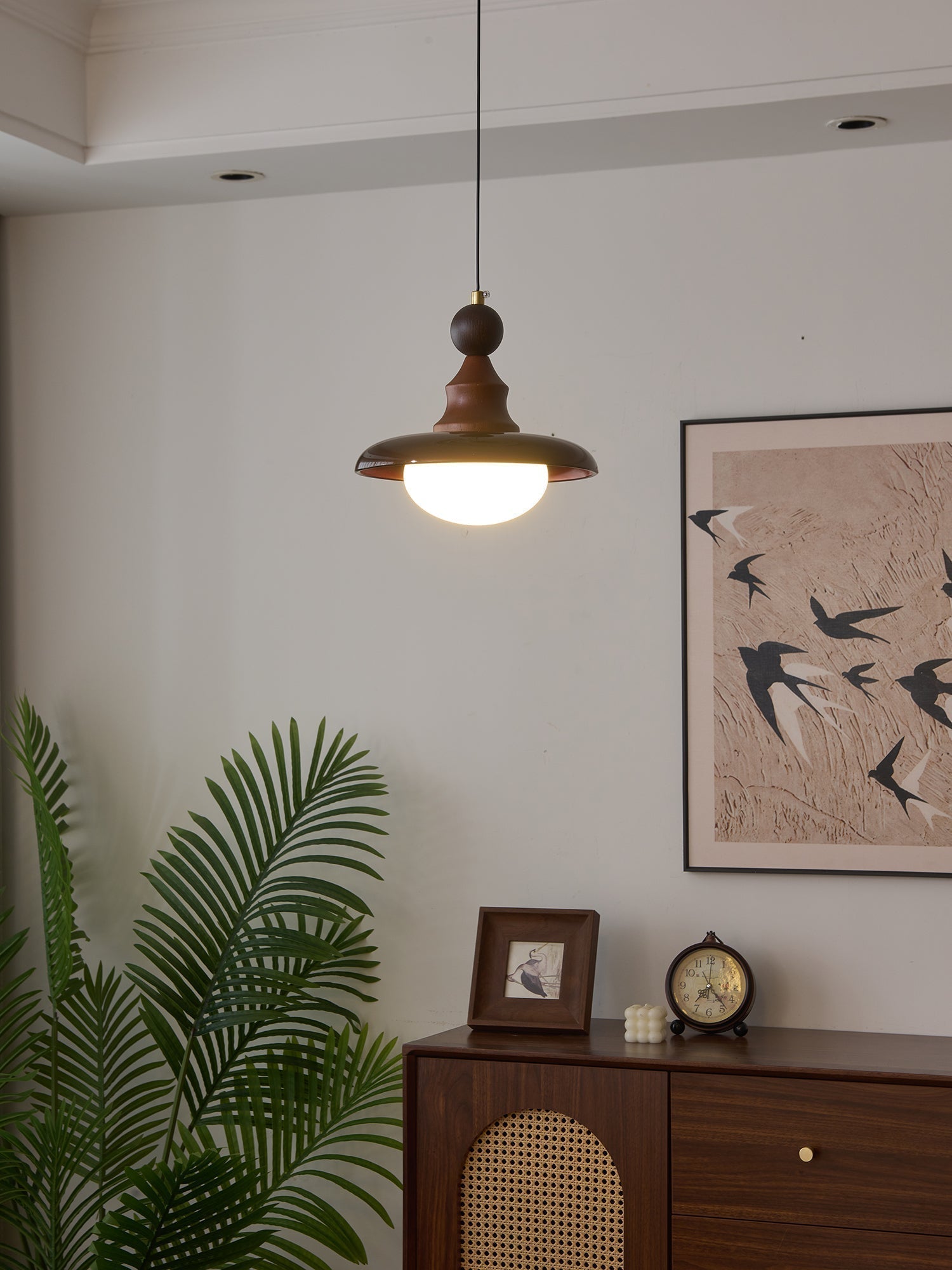 Syraeeth Premium nordische Kunst Holz Pendelleuchte-Letslighting